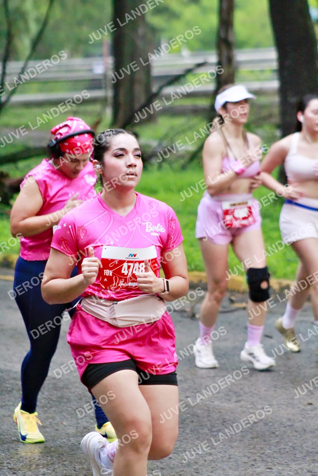 Foto del BARBIE RUN GUADALAJARA en Paseo Andares, Blvd. Puerta de Hierro 4965, Zapopan a las 07:04 · Ruta