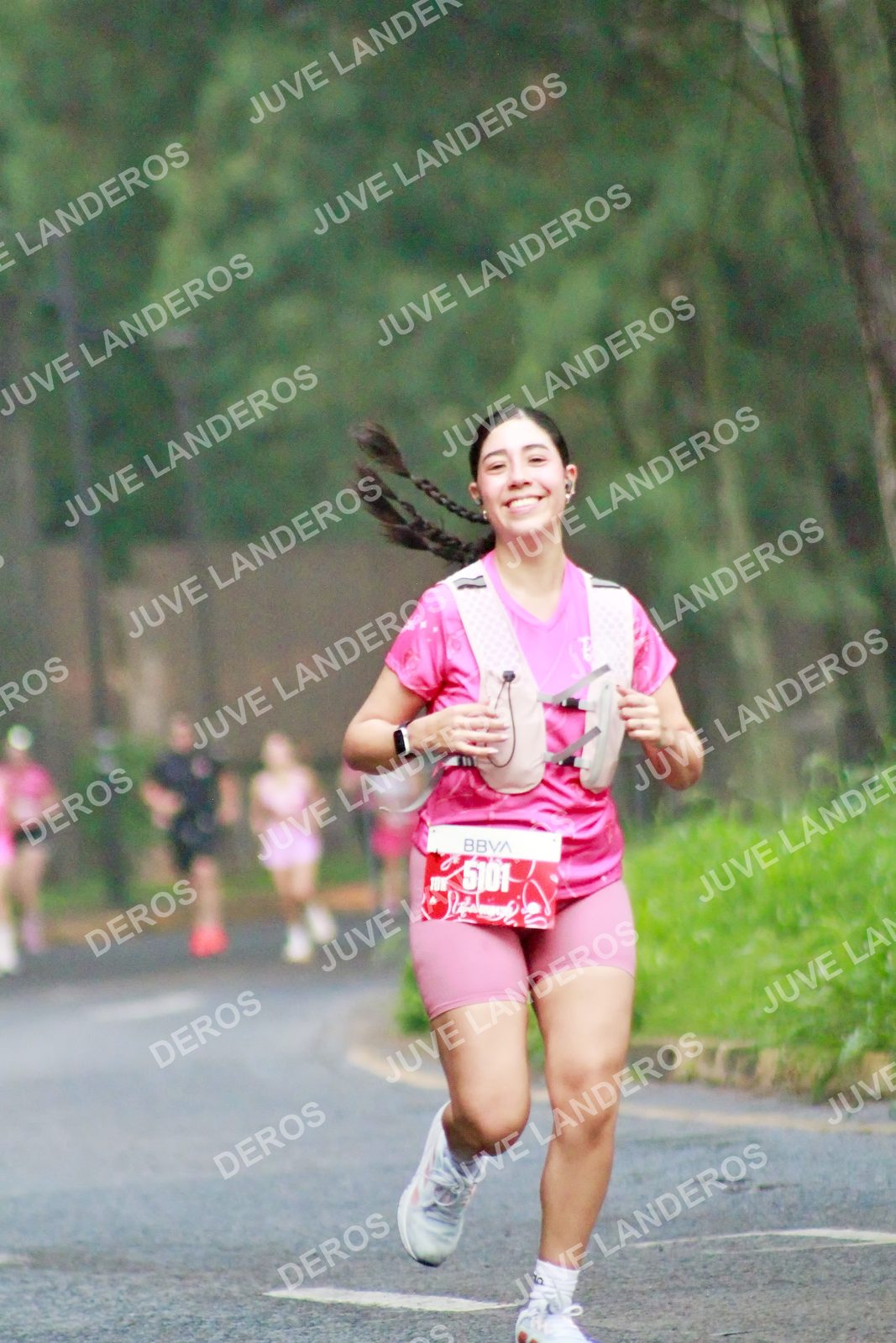 Foto del BARBIE RUN GUADALAJARA en Paseo Andares, Blvd. Puerta de Hierro 4965, Zapopan a las 07:13 · Ruta