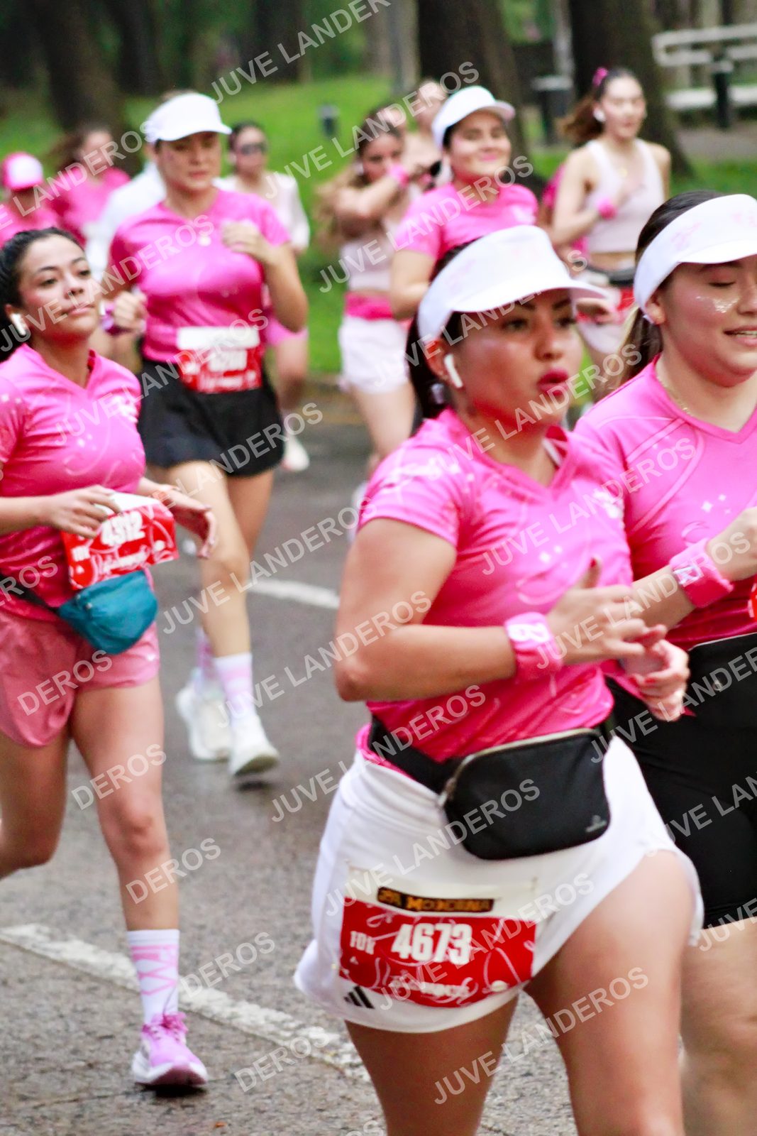 Foto del BARBIE RUN GUADALAJARA en Paseo Andares, Blvd. Puerta de Hierro 4965, Zapopan a las 07:06 · Ruta