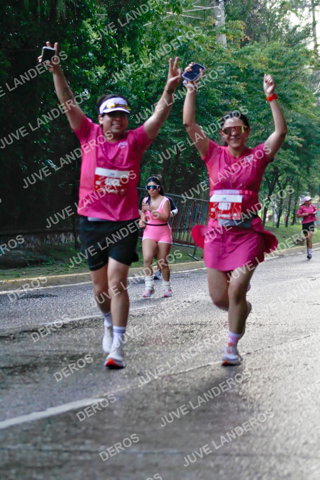 Foto del BARBIE RUN GUADALAJARA en Paseo Andares, Blvd. Puerta de Hierro 4965, Zapopan a las 07:40 · Ruta · dorsal 4867