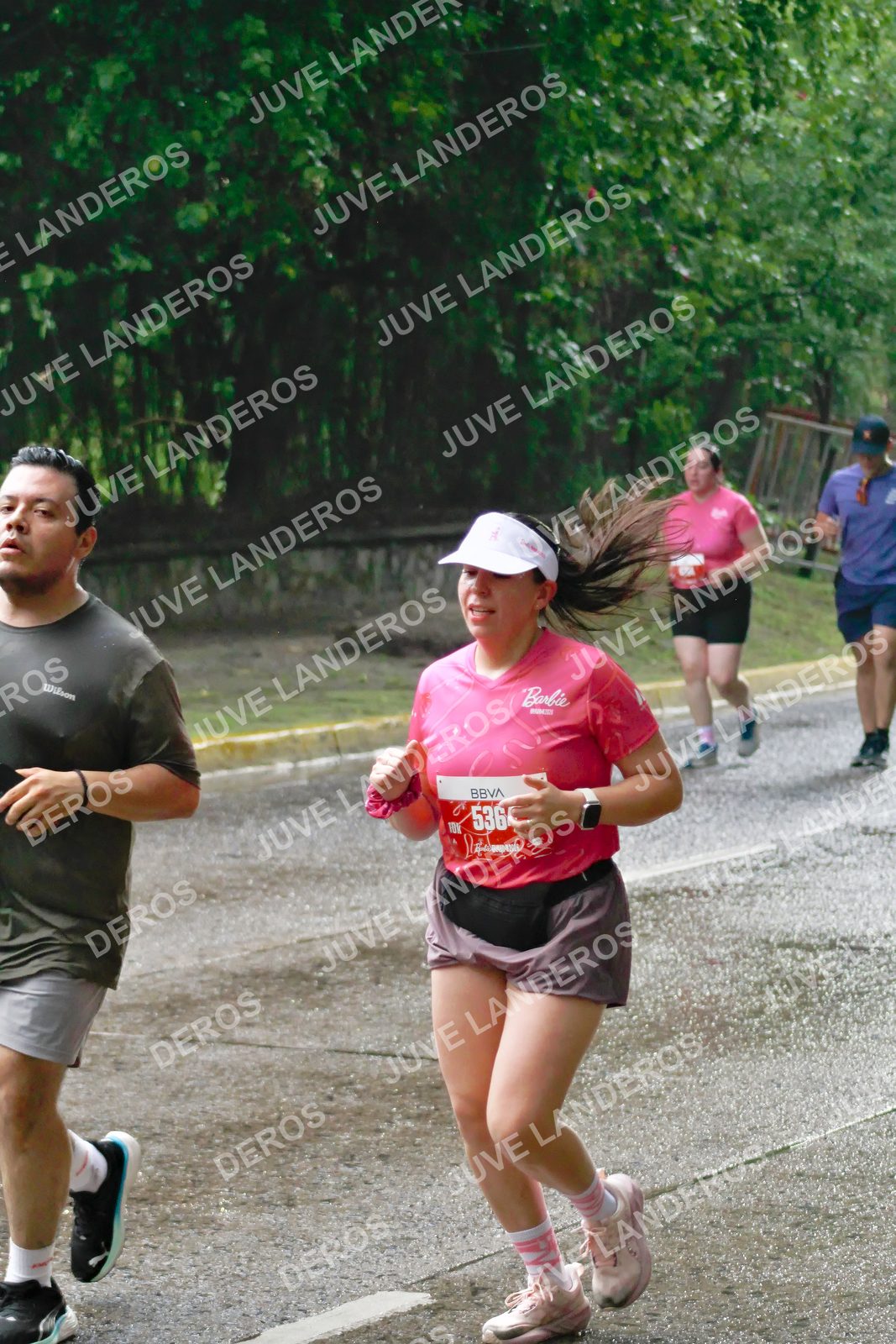 Foto del BARBIE RUN GUADALAJARA en Paseo Andares, Blvd. Puerta de Hierro 4965, Zapopan a las 07:47 · Ruta