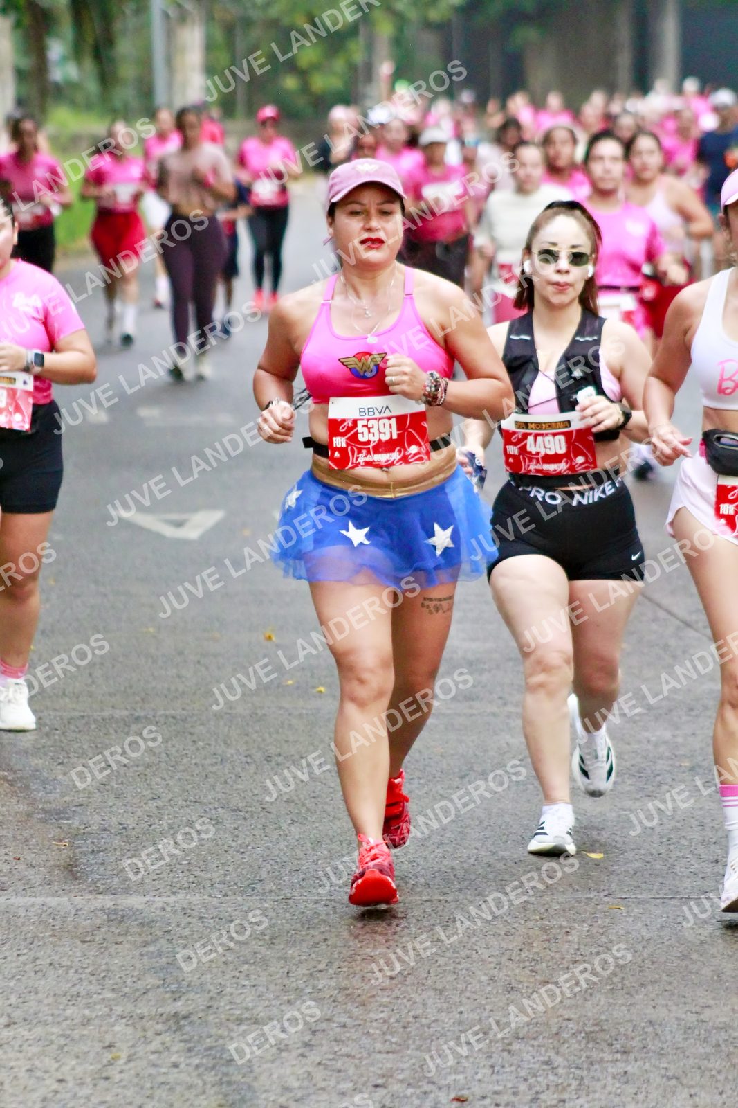 Foto del BARBIE RUN GUADALAJARA en Paseo Andares, Blvd. Puerta de Hierro 4965, Zapopan a las 07:07 · Ruta