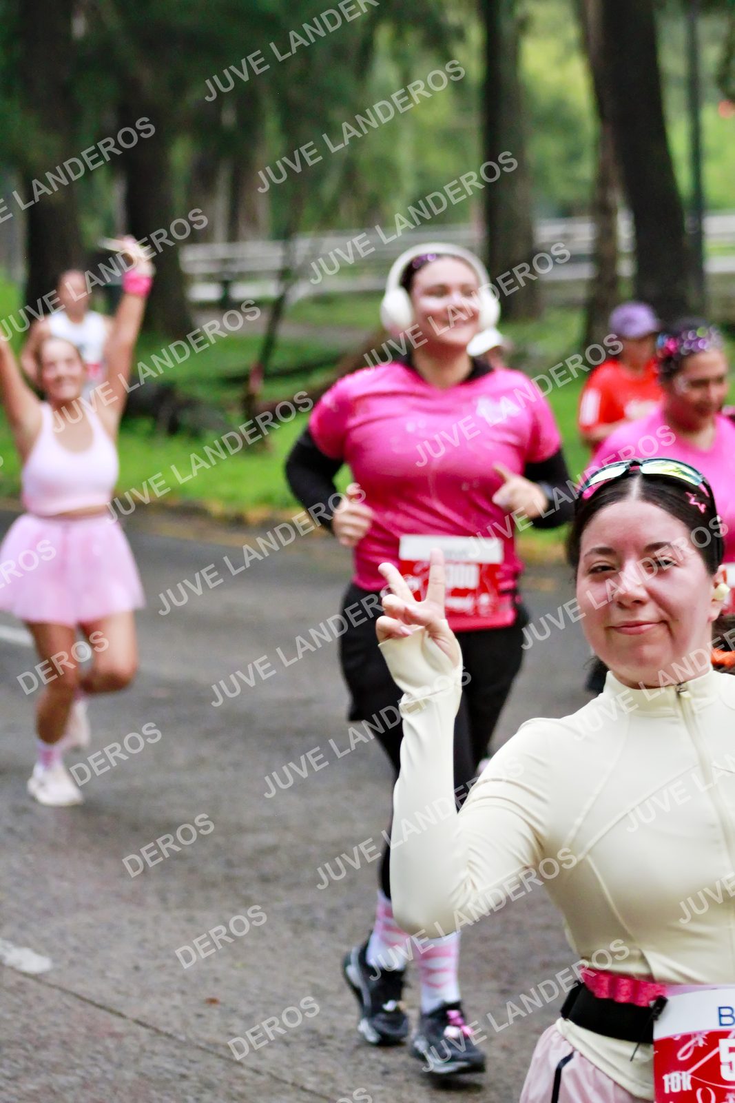 Foto del BARBIE RUN GUADALAJARA en Paseo Andares, Blvd. Puerta de Hierro 4965, Zapopan a las 07:05 · Ruta