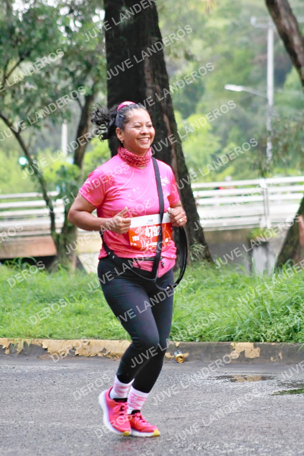 Foto del BARBIE RUN GUADALAJARA en Paseo Andares, Blvd. Puerta de Hierro 4965, Zapopan a las 07:24 · Ruta · dorsal 4792