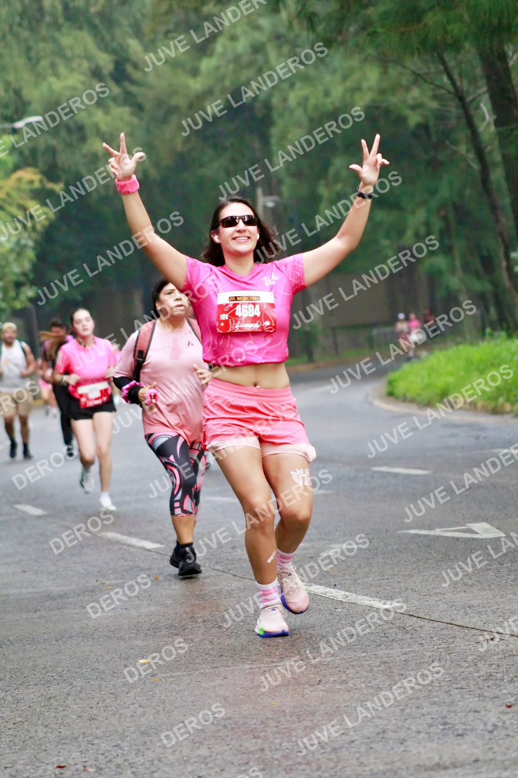 Foto del BARBIE RUN GUADALAJARA en Paseo Andares, Blvd. Puerta de Hierro 4965, Zapopan a las 07:08 · Ruta