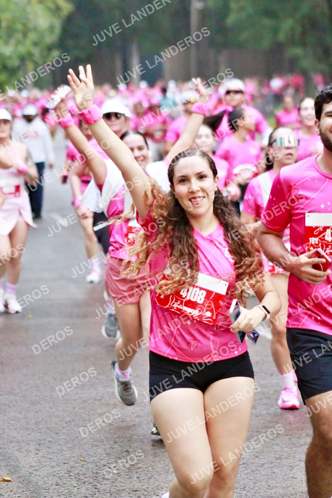 Foto del BARBIE RUN GUADALAJARA en Paseo Andares, Blvd. Puerta de Hierro 4965, Zapopan a las 07:05 · Ruta