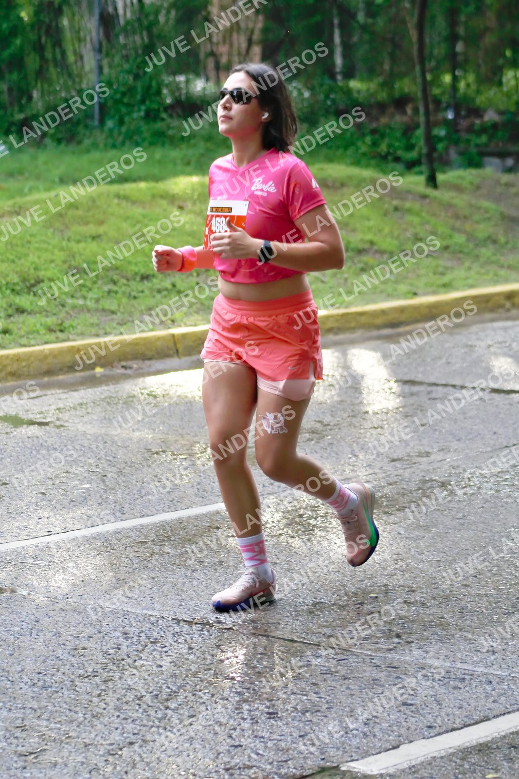 Foto del BARBIE RUN GUADALAJARA en Paseo Andares, Blvd. Puerta de Hierro 4965, Zapopan a las 07:45 · Ruta