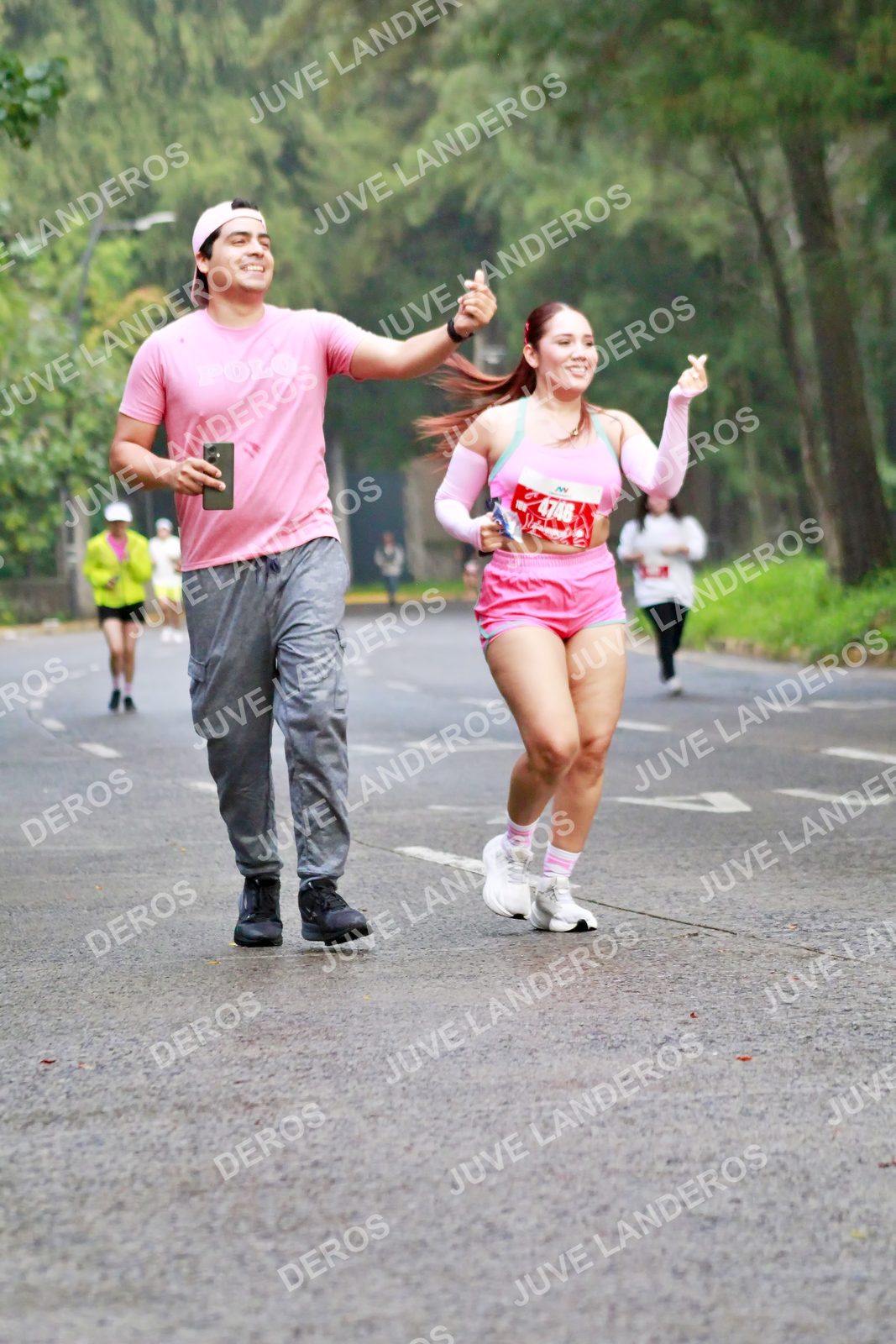 Foto del BARBIE RUN GUADALAJARA en Paseo Andares, Blvd. Puerta de Hierro 4965, Zapopan a las 07:12 · Ruta