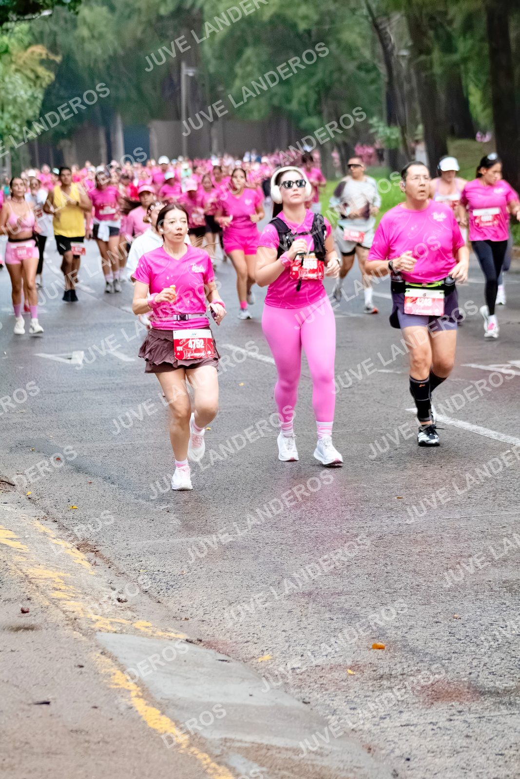 Foto del BARBIE RUN GUADALAJARA en Paseo Andares, Blvd. Puerta de Hierro 4965, Zapopan a las 07:03 · Ruta · dorsal 4752