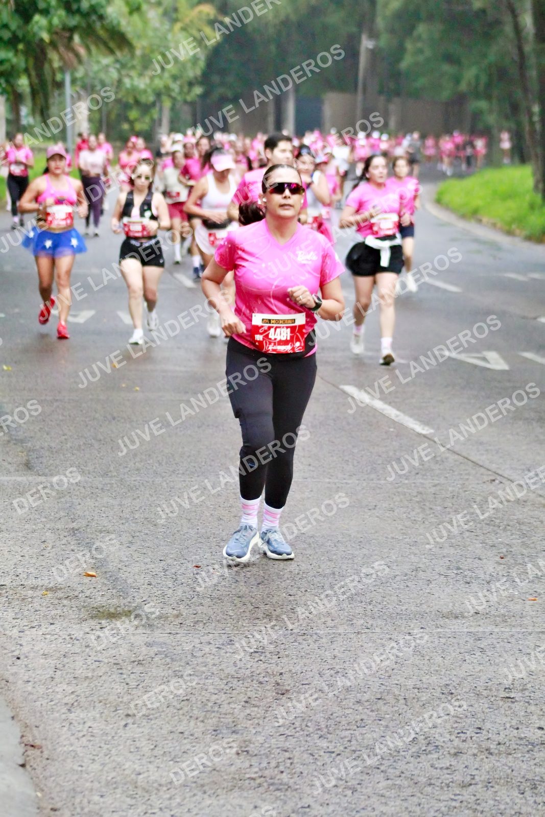 Foto del BARBIE RUN GUADALAJARA en Paseo Andares, Blvd. Puerta de Hierro 4965, Zapopan a las 07:07 · Ruta