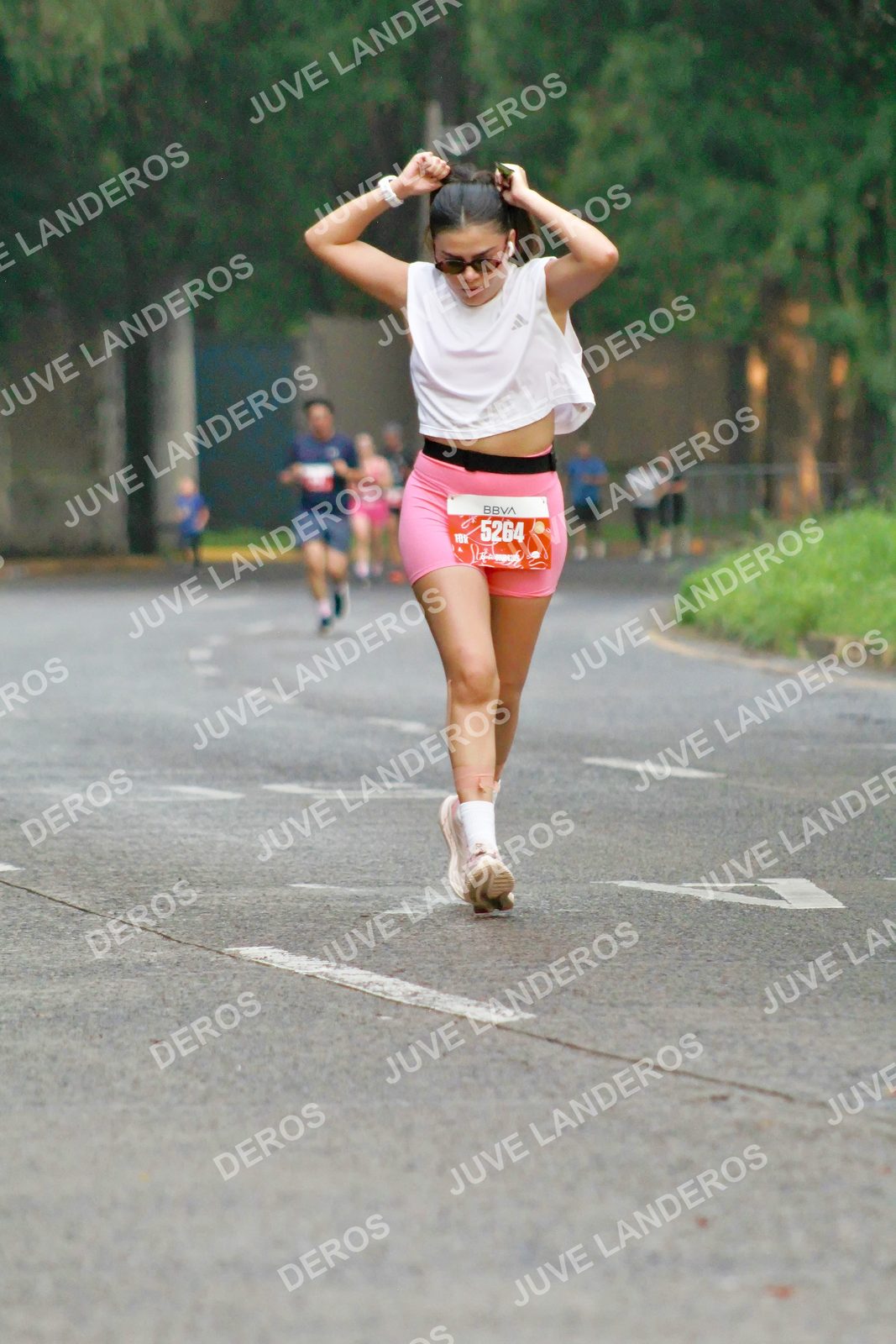 Foto del BARBIE RUN GUADALAJARA en Paseo Andares, Blvd. Puerta de Hierro 4965, Zapopan a las 07:20 · Ruta