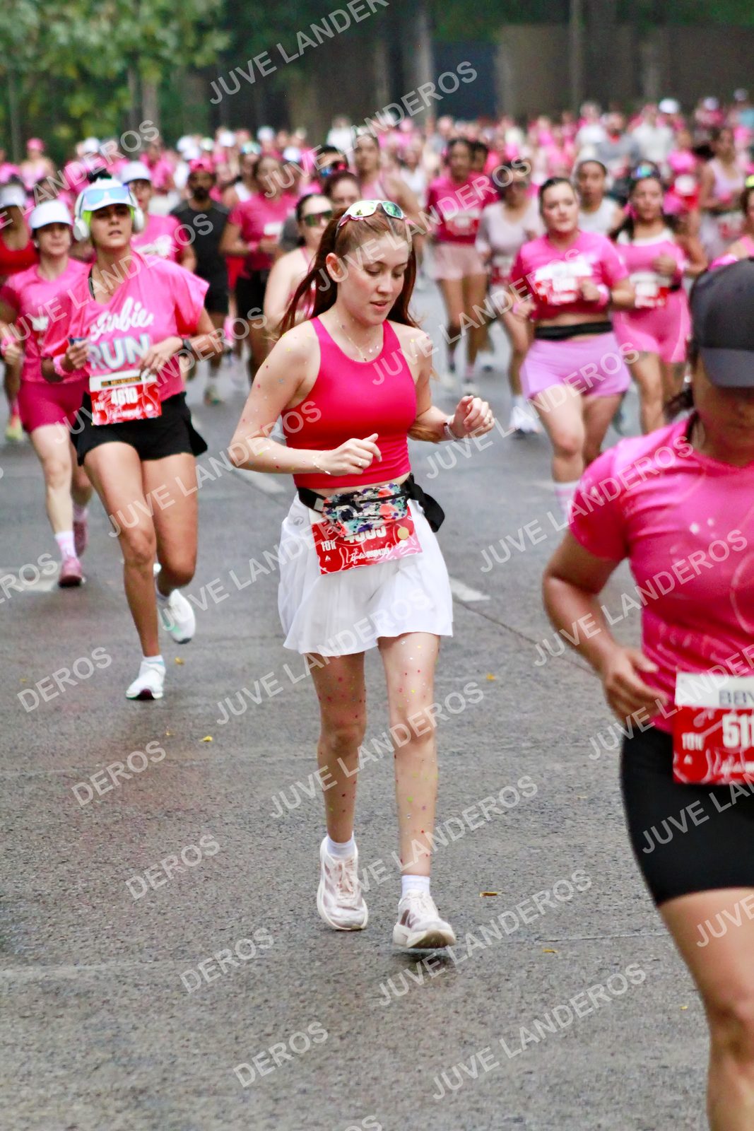 Foto del BARBIE RUN GUADALAJARA en Paseo Andares, Blvd. Puerta de Hierro 4965, Zapopan a las 07:04 · Ruta