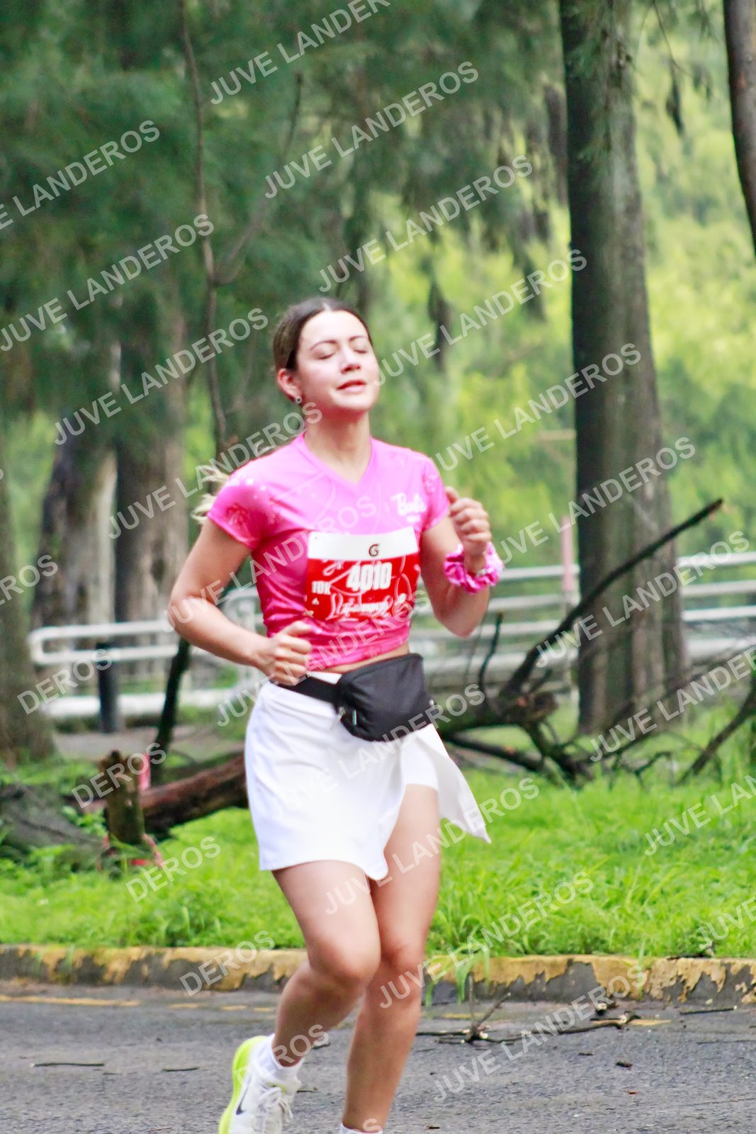 Foto del BARBIE RUN GUADALAJARA en Paseo Andares, Blvd. Puerta de Hierro 4965, Zapopan a las 07:12 · Ruta