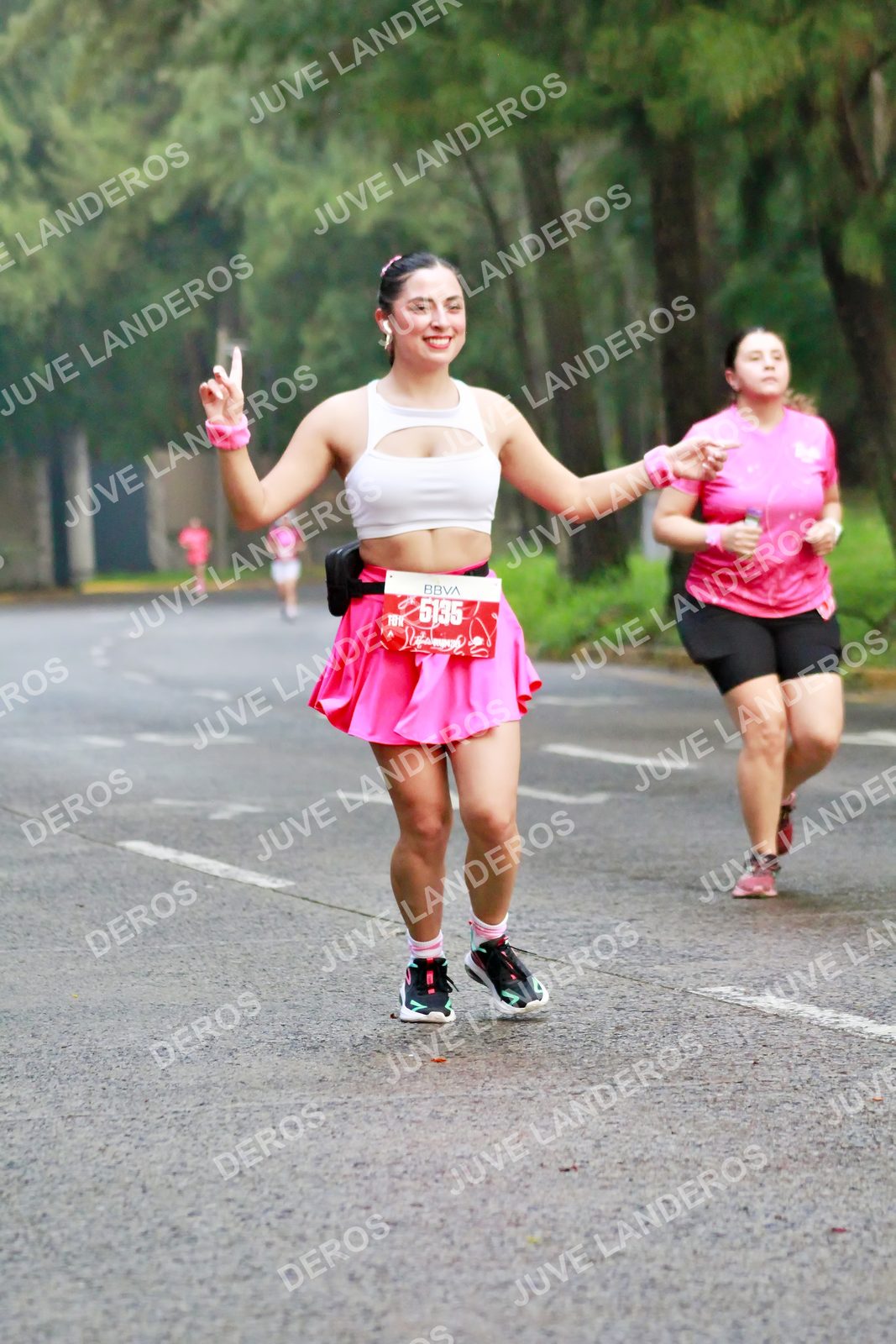 Foto del BARBIE RUN GUADALAJARA en Paseo Andares, Blvd. Puerta de Hierro 4965, Zapopan a las 07:15 · Ruta