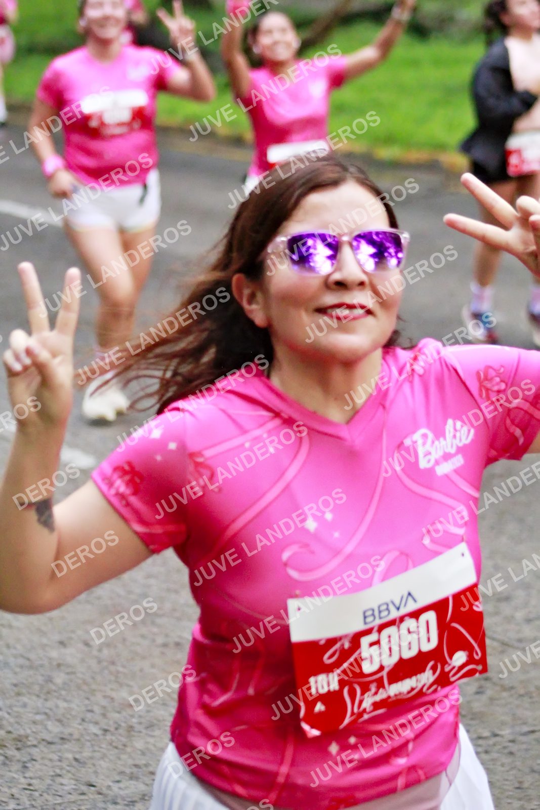 Foto del BARBIE RUN GUADALAJARA en Paseo Andares, Blvd. Puerta de Hierro 4965, Zapopan a las 07:05 · Ruta