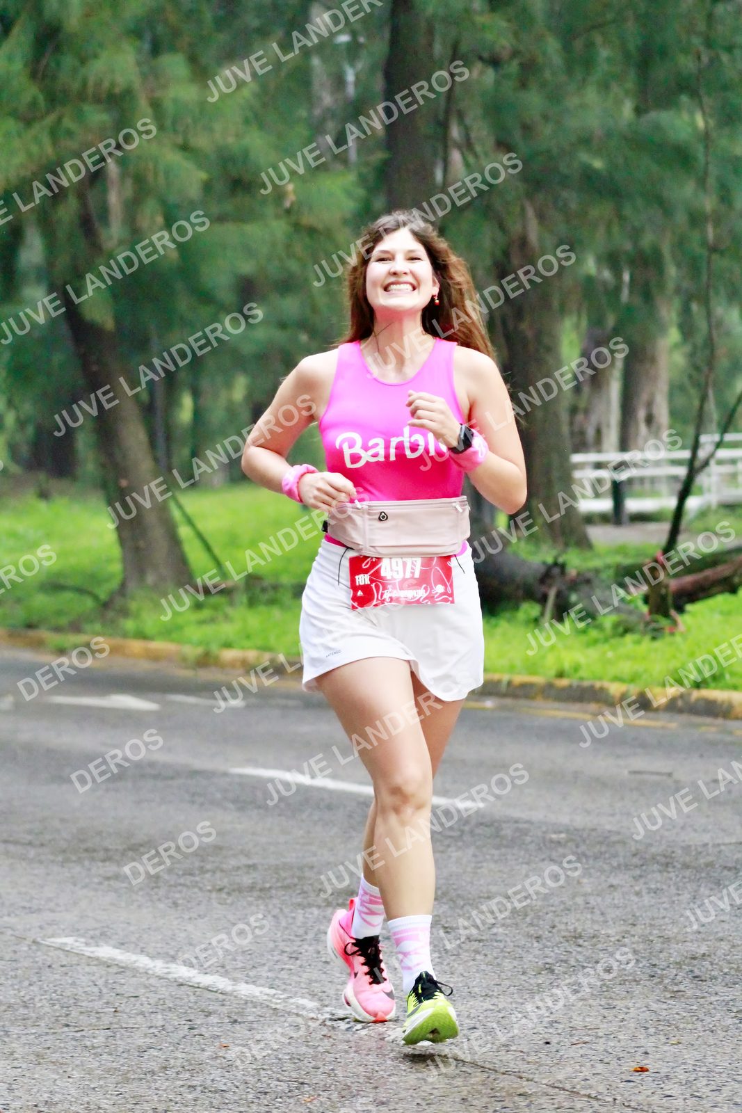 Foto del BARBIE RUN GUADALAJARA en Paseo Andares, Blvd. Puerta de Hierro 4965, Zapopan a las 07:08 · Ruta