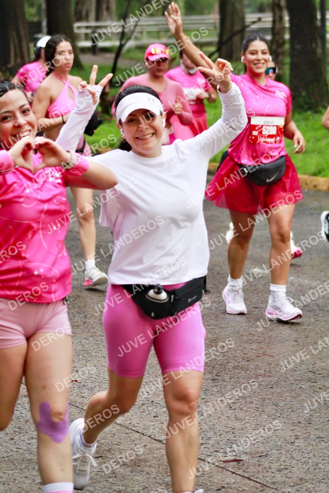Foto del BARBIE RUN GUADALAJARA en Paseo Andares, Blvd. Puerta de Hierro 4965, Zapopan a las 07:06 · Ruta