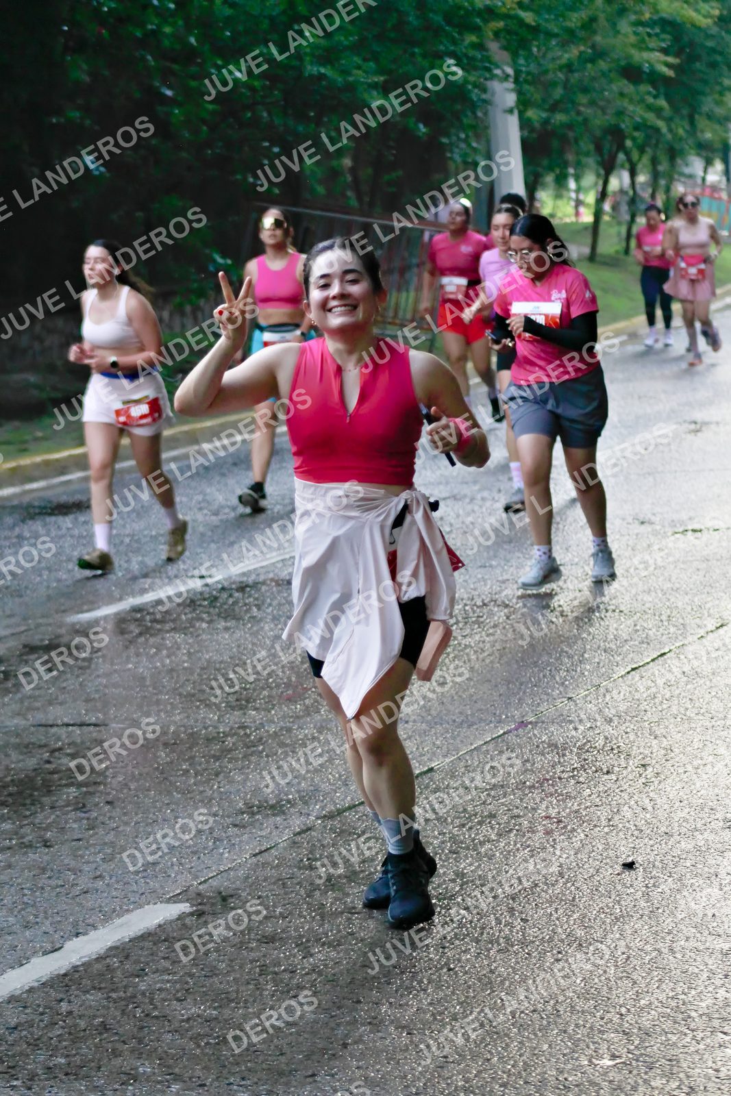 Foto del BARBIE RUN GUADALAJARA en Paseo Andares, Blvd. Puerta de Hierro 4965, Zapopan a las 07:38 · Ruta