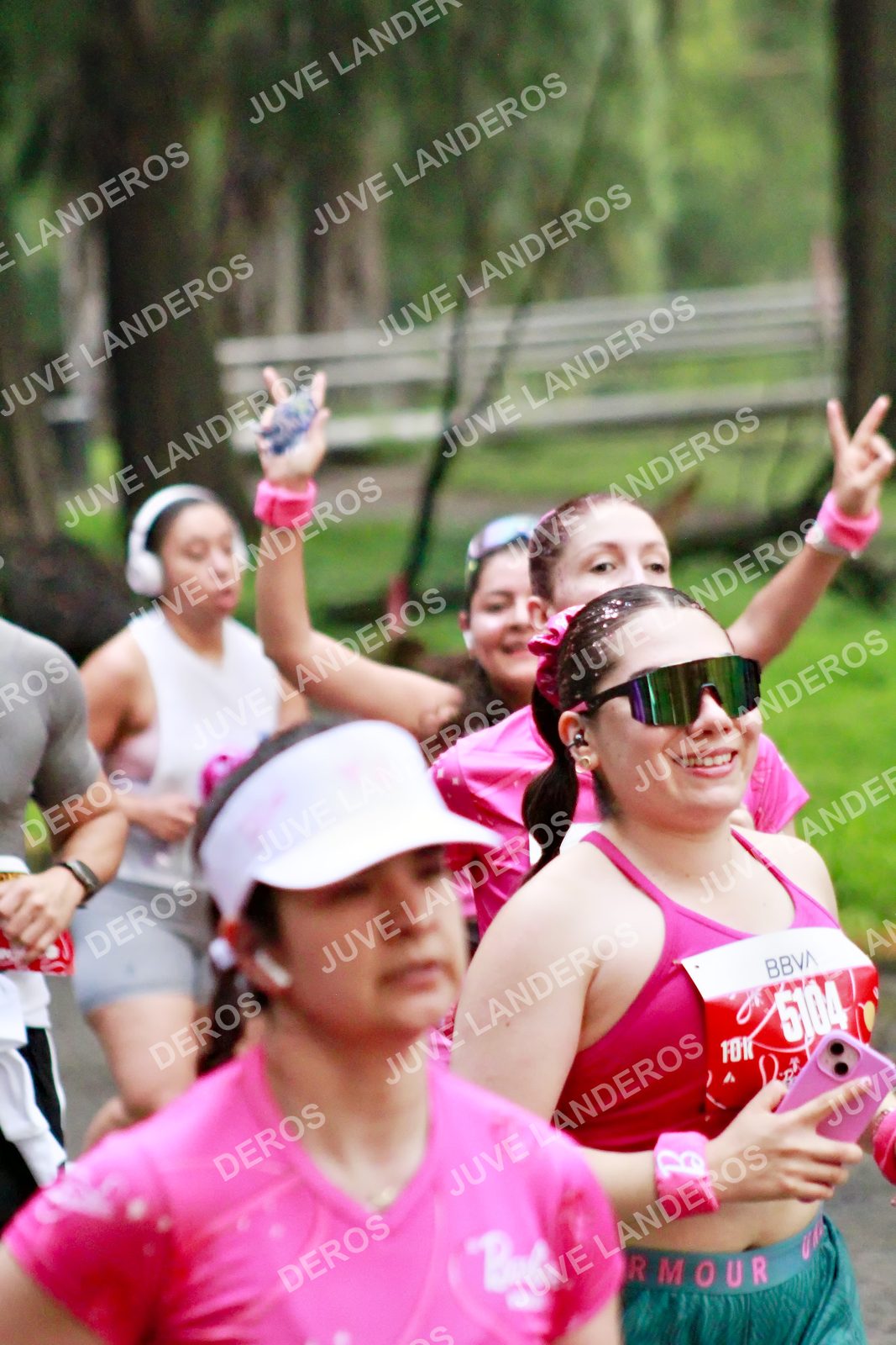 Foto del BARBIE RUN GUADALAJARA en Paseo Andares, Blvd. Puerta de Hierro 4965, Zapopan a las 07:04 · Ruta