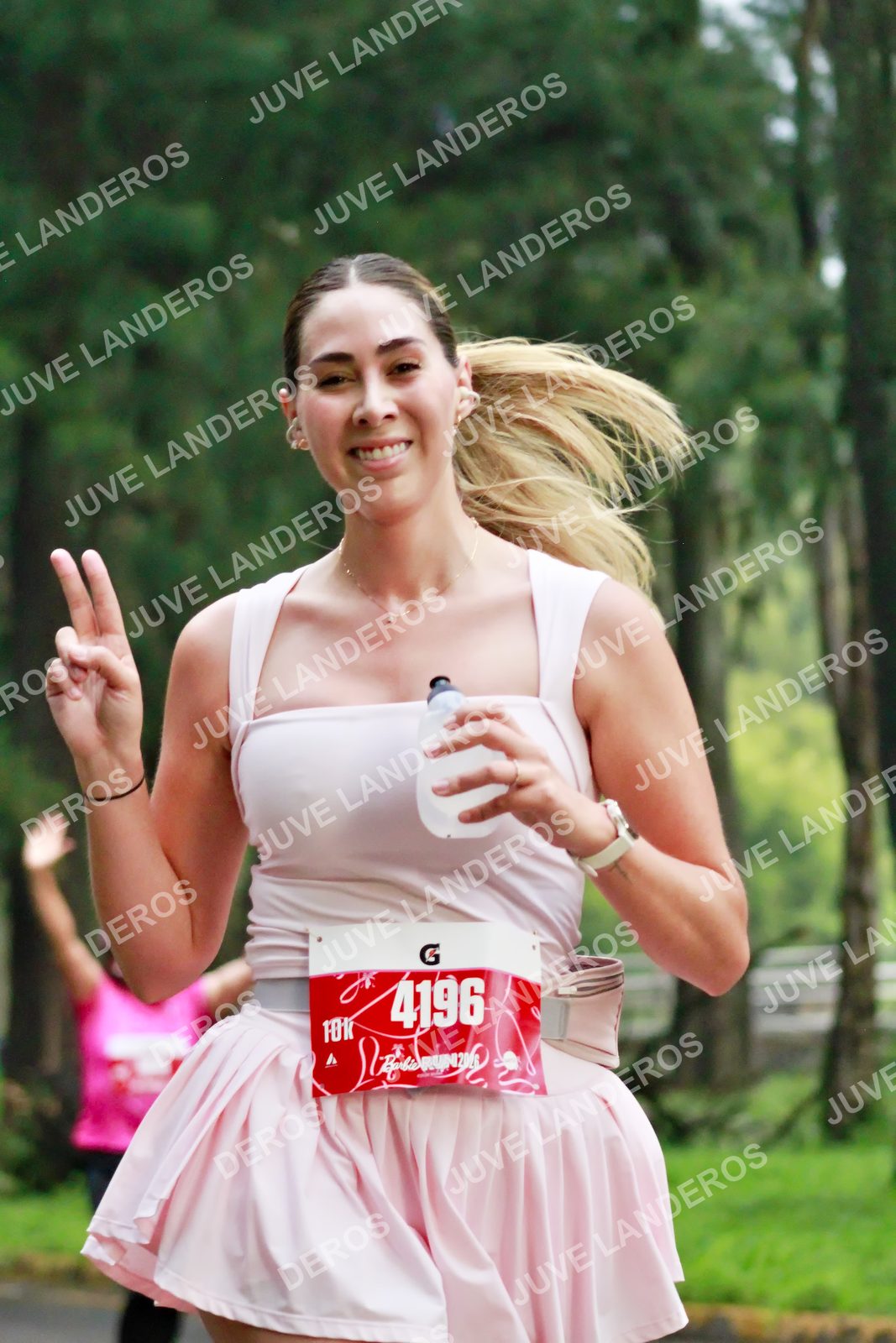 Foto del BARBIE RUN GUADALAJARA en Paseo Andares, Blvd. Puerta de Hierro 4965, Zapopan a las 07:08 · Ruta