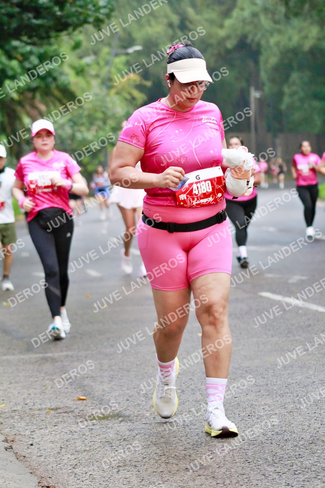 Foto del BARBIE RUN GUADALAJARA en Paseo Andares, Blvd. Puerta de Hierro 4965, Zapopan a las 07:08 · Ruta