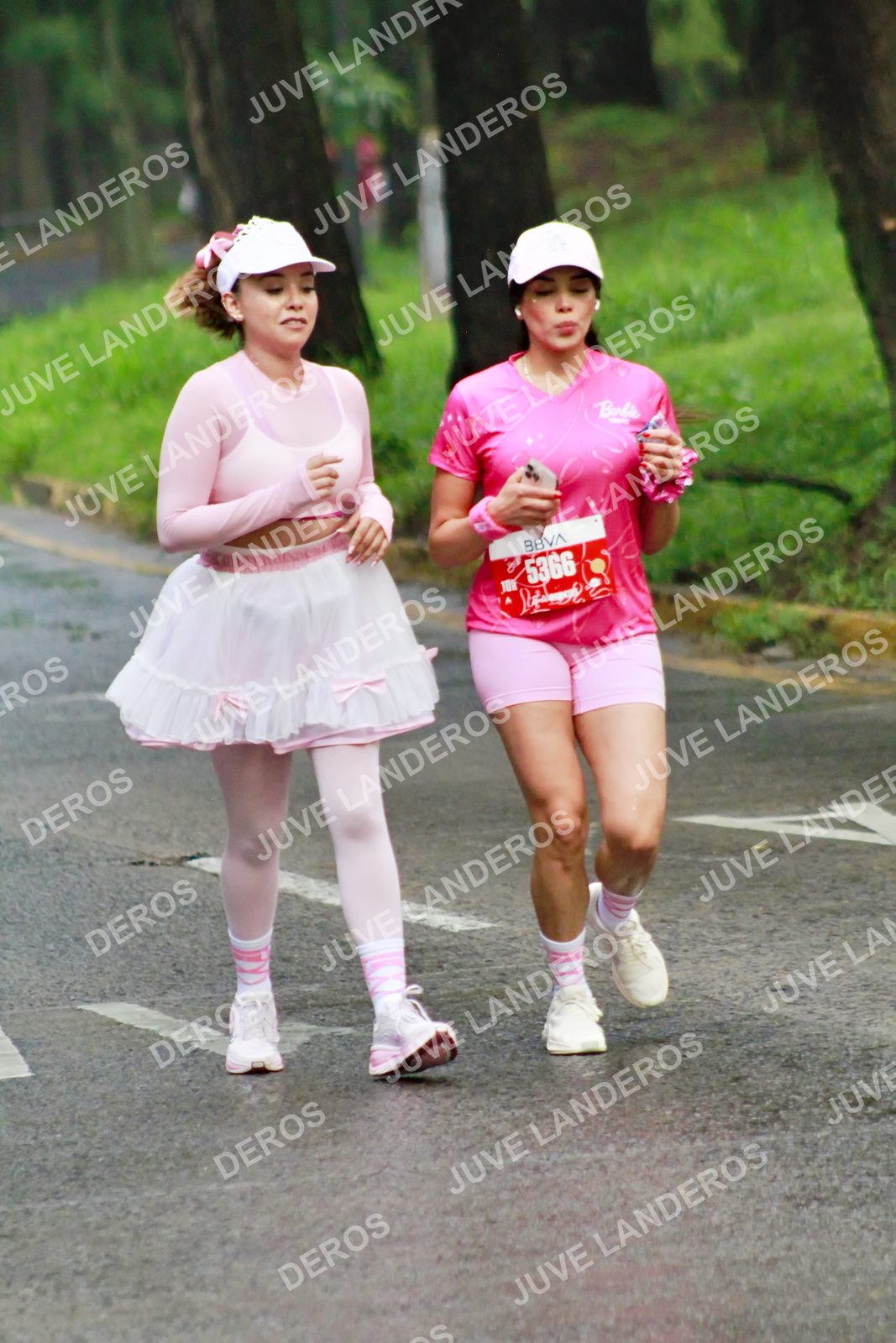 Foto del BARBIE RUN GUADALAJARA en Paseo Andares, Blvd. Puerta de Hierro 4965, Zapopan a las 07:10 · Ruta