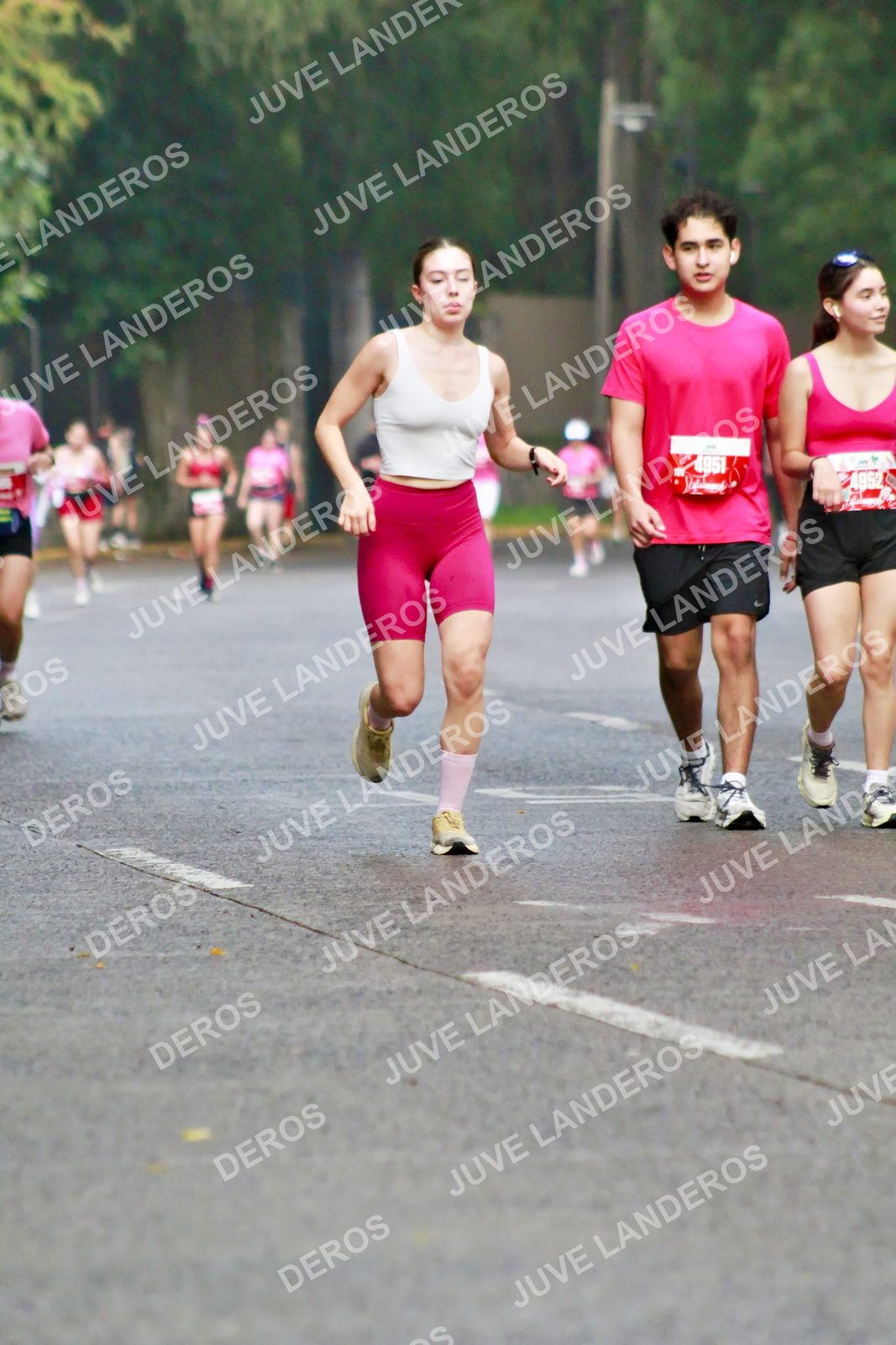 Foto del BARBIE RUN GUADALAJARA en Paseo Andares, Blvd. Puerta de Hierro 4965, Zapopan a las 07:11 · Ruta