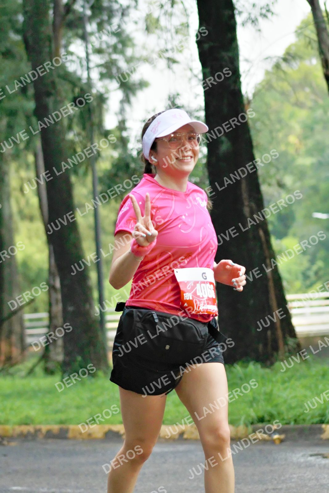Foto del BARBIE RUN GUADALAJARA en Paseo Andares, Blvd. Puerta de Hierro 4965, Zapopan a las 07:21 · Ruta · dorsal 4066