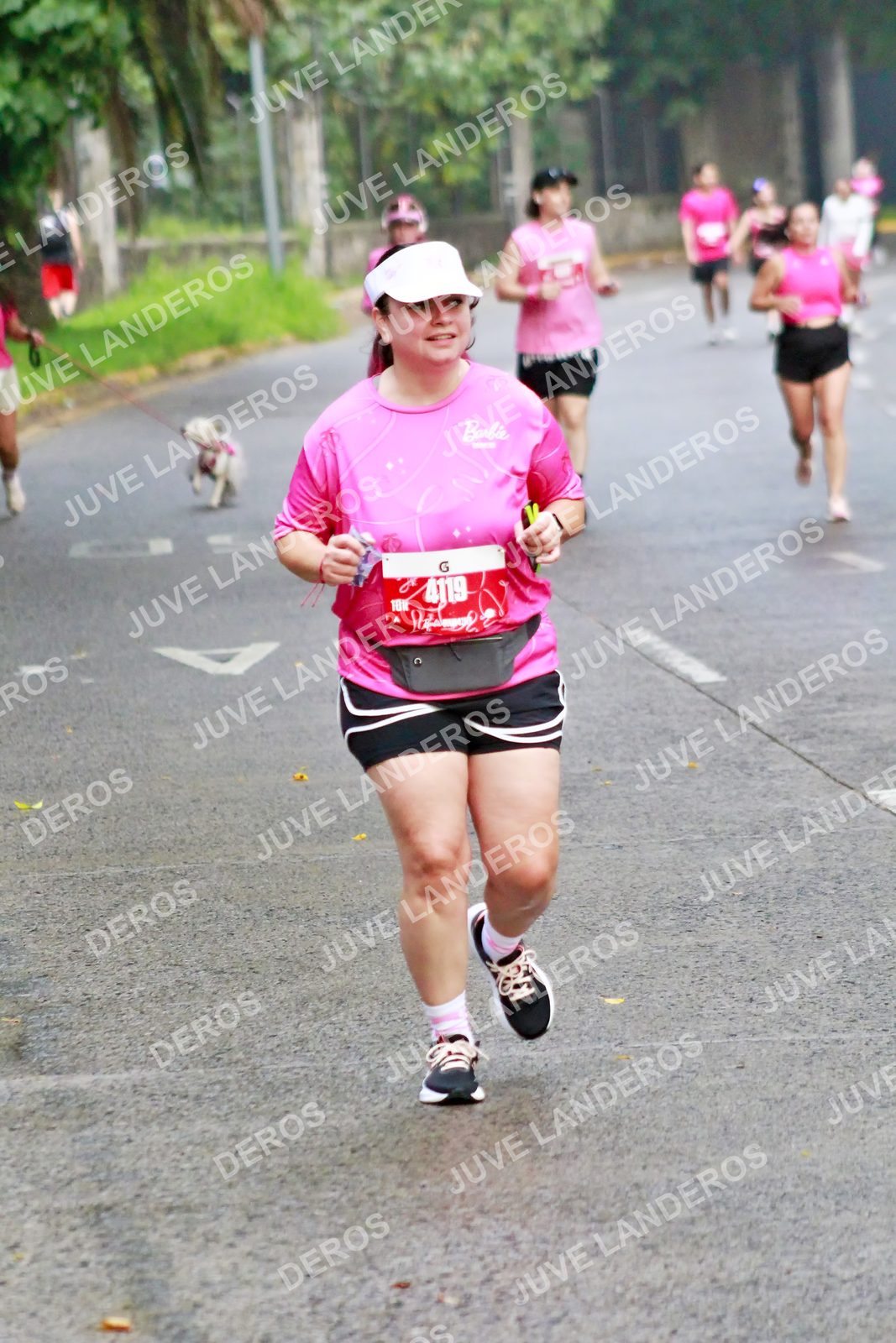 Foto del BARBIE RUN GUADALAJARA en Paseo Andares, Blvd. Puerta de Hierro 4965, Zapopan a las 07:10 · Ruta
