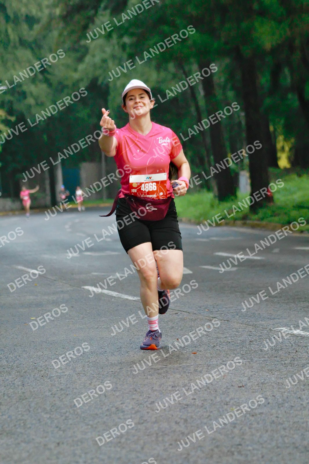 Foto del BARBIE RUN GUADALAJARA en Paseo Andares, Blvd. Puerta de Hierro 4965, Zapopan a las 07:19 · Ruta