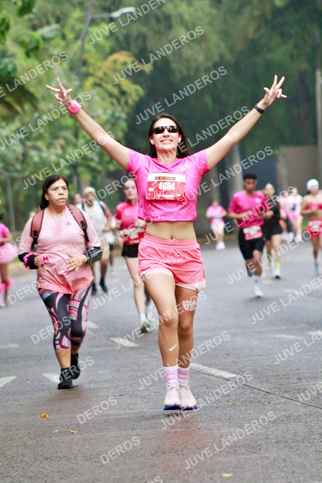 Foto del BARBIE RUN GUADALAJARA en Paseo Andares, Blvd. Puerta de Hierro 4965, Zapopan a las 07:08 · Ruta