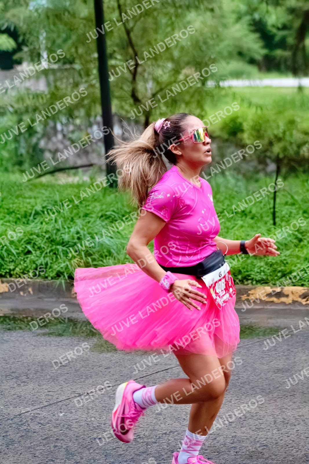 Foto del BARBIE RUN GUADALAJARA en Paseo Andares, Blvd. Puerta de Hierro 4965, Zapopan a las 06:58 · Ruta