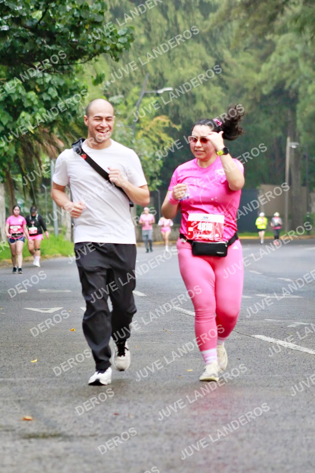 Foto del BARBIE RUN GUADALAJARA en Paseo Andares, Blvd. Puerta de Hierro 4965, Zapopan a las 07:12 · Ruta