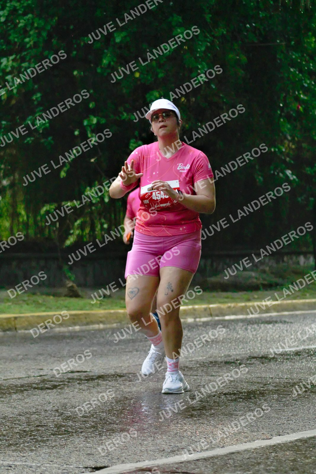 Foto del BARBIE RUN GUADALAJARA en Paseo Andares, Blvd. Puerta de Hierro 4965, Zapopan a las 07:41 · Ruta