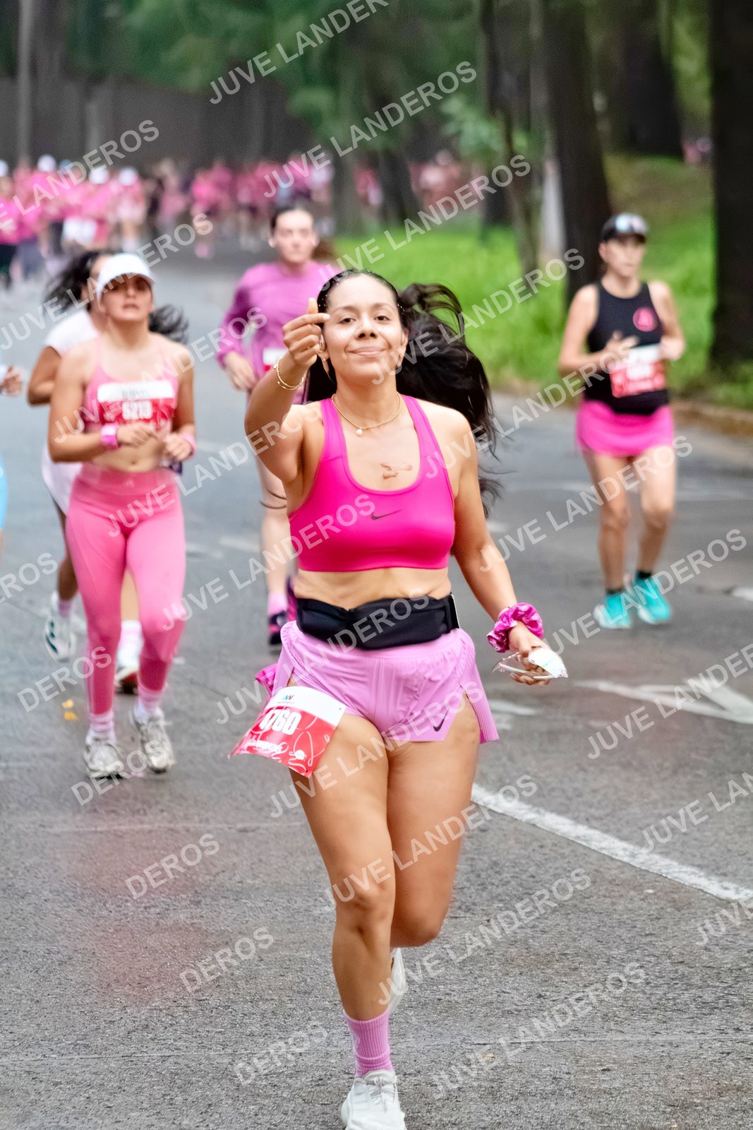 Foto del BARBIE RUN GUADALAJARA en Paseo Andares, Blvd. Puerta de Hierro 4965, Zapopan a las 07:02 · Ruta