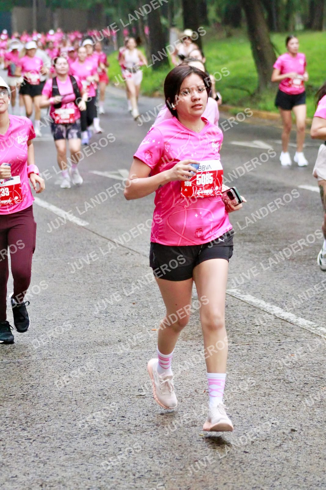 Foto del BARBIE RUN GUADALAJARA en Paseo Andares, Blvd. Puerta de Hierro 4965, Zapopan a las 07:06 · Ruta