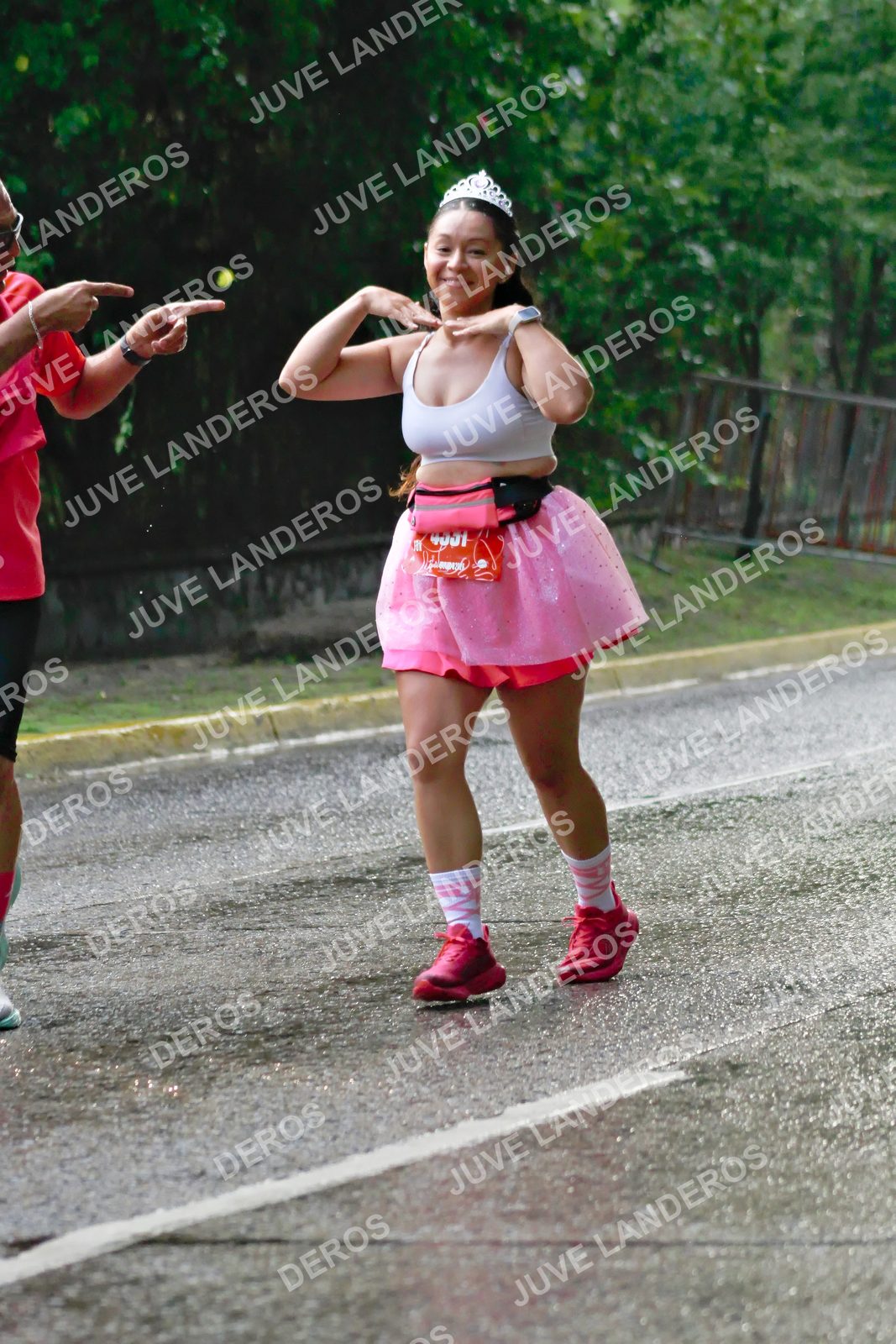 Foto del BARBIE RUN GUADALAJARA en Paseo Andares, Blvd. Puerta de Hierro 4965, Zapopan a las 07:43 · Ruta