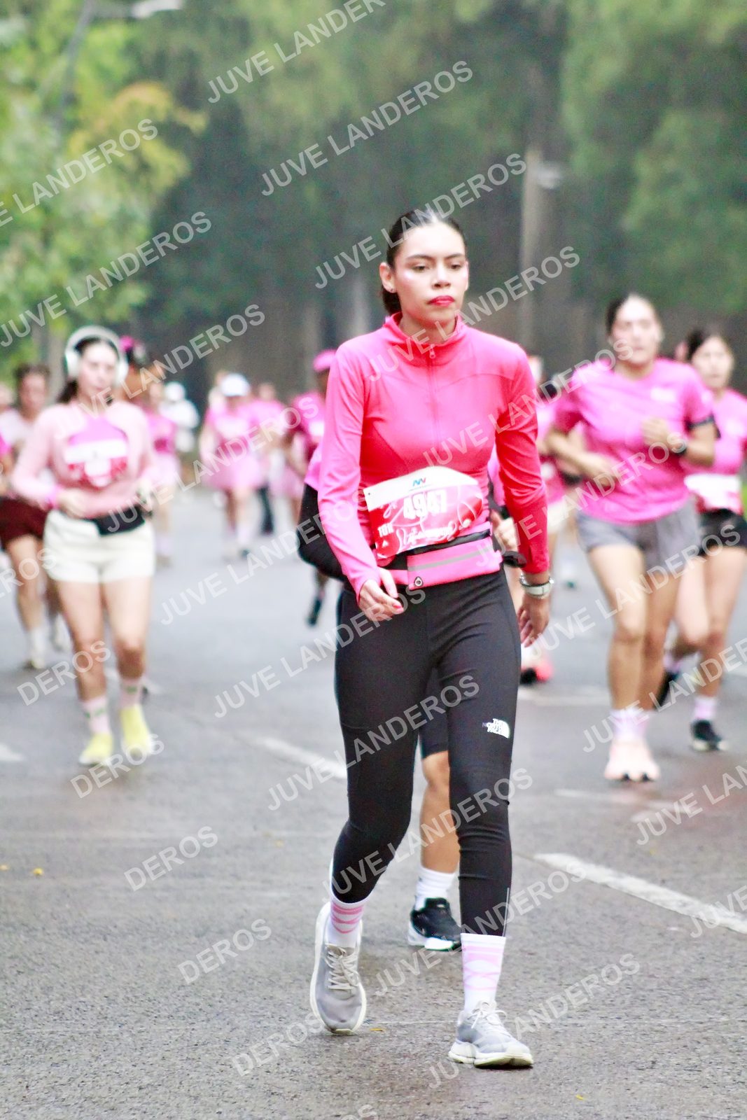 Foto del BARBIE RUN GUADALAJARA en Paseo Andares, Blvd. Puerta de Hierro 4965, Zapopan a las 07:07 · Ruta