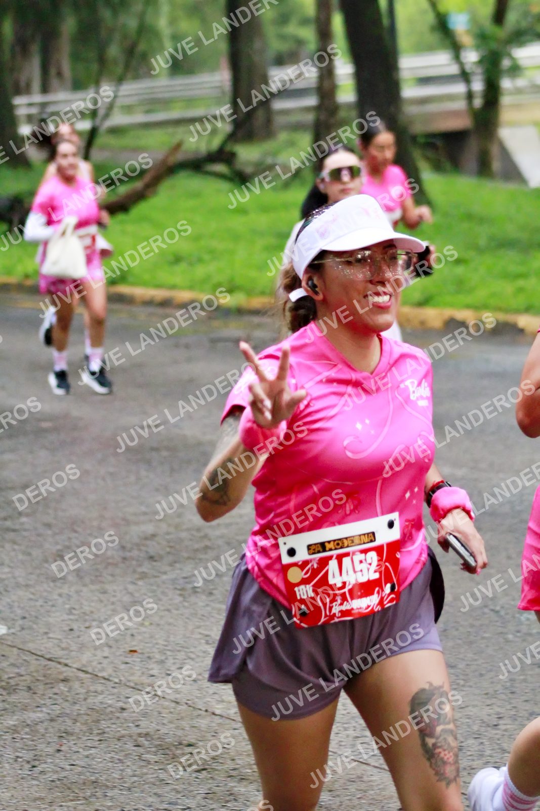 Foto del BARBIE RUN GUADALAJARA en Paseo Andares, Blvd. Puerta de Hierro 4965, Zapopan a las 07:04 · Ruta