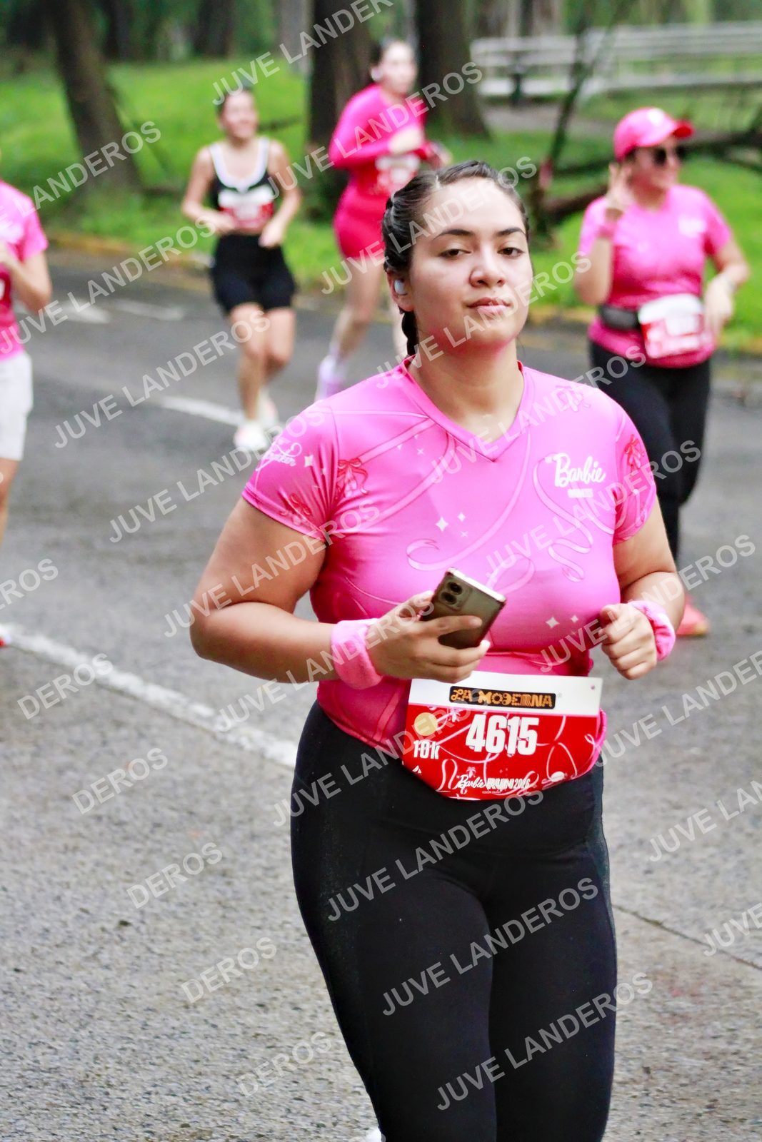 Foto del BARBIE RUN GUADALAJARA en Paseo Andares, Blvd. Puerta de Hierro 4965, Zapopan a las 07:07 · Ruta