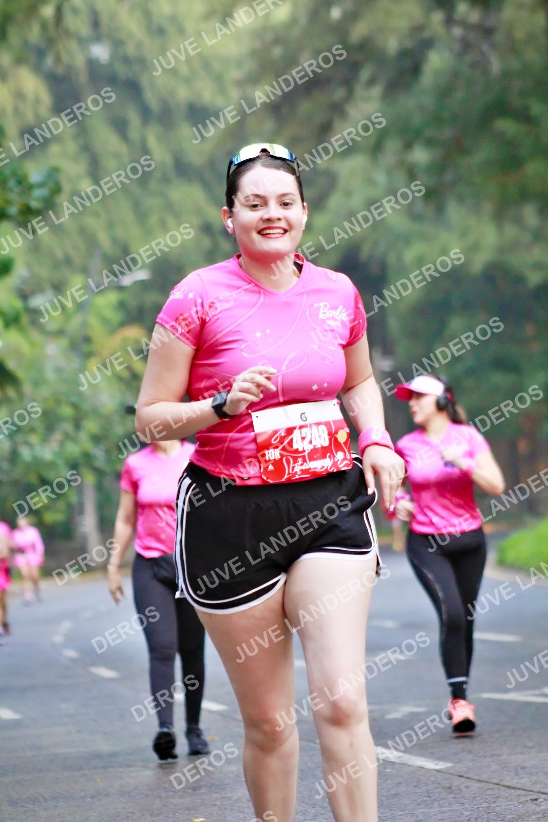 Foto del BARBIE RUN GUADALAJARA en Paseo Andares, Blvd. Puerta de Hierro 4965, Zapopan a las 07:14 · Ruta