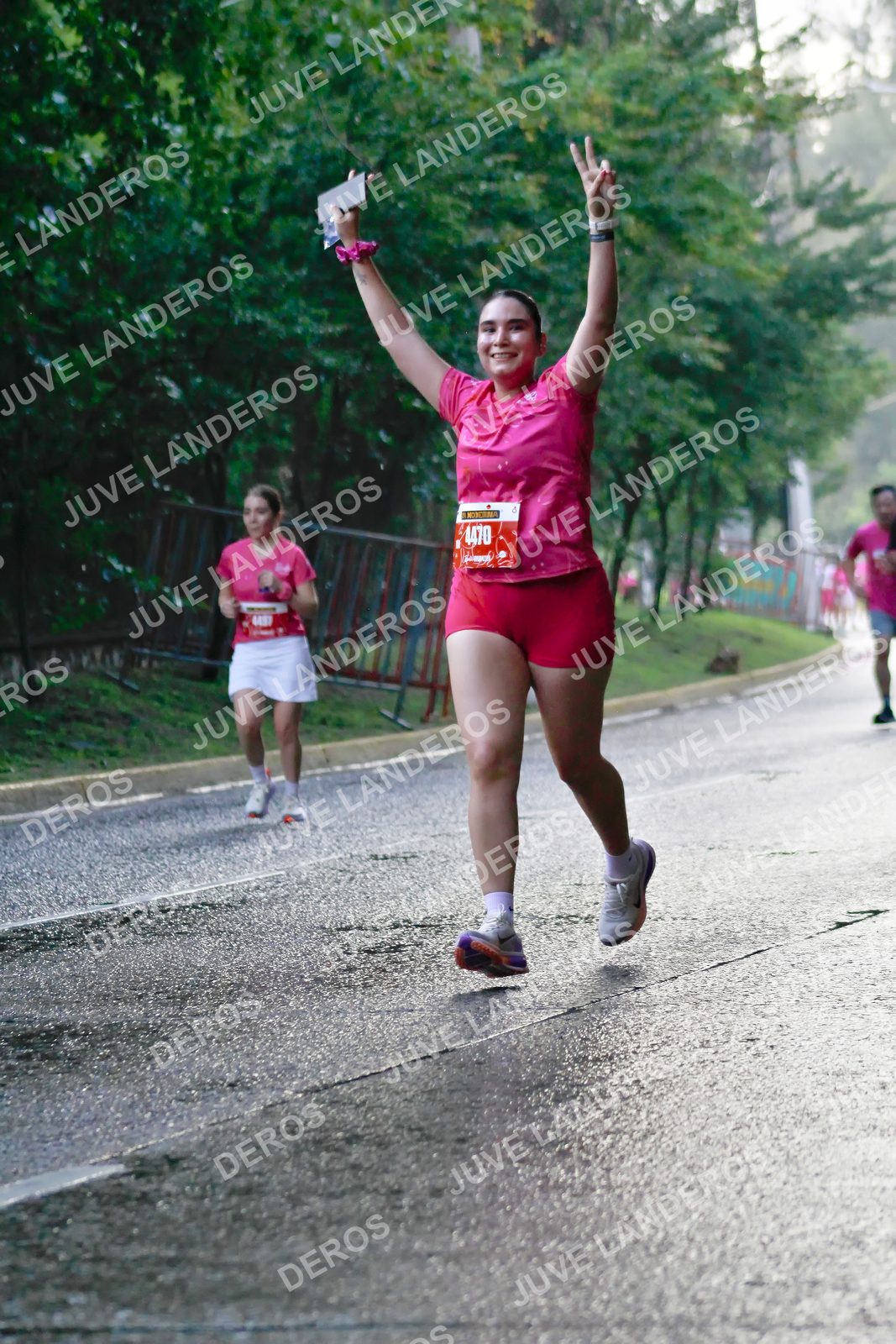 Foto del BARBIE RUN GUADALAJARA en Paseo Andares, Blvd. Puerta de Hierro 4965, Zapopan a las 07:40 · Ruta · dorsal 4470