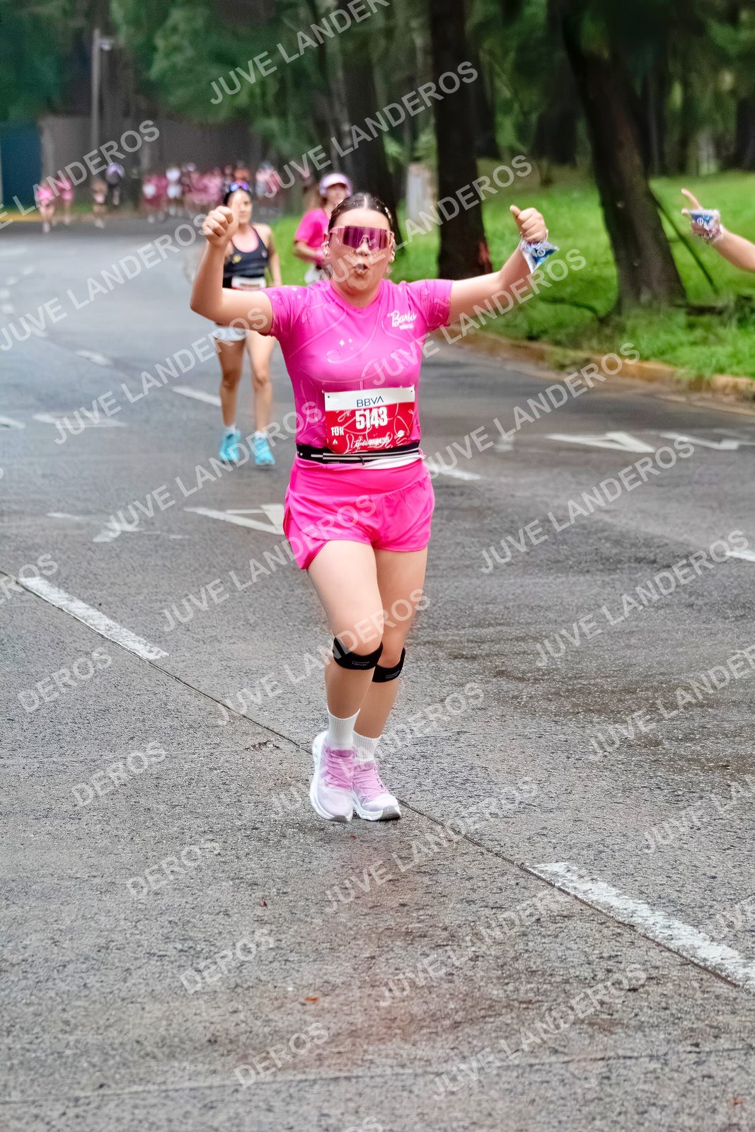 Foto del BARBIE RUN GUADALAJARA en Paseo Andares, Blvd. Puerta de Hierro 4965, Zapopan a las 07:00 · Ruta · dorsal 5143