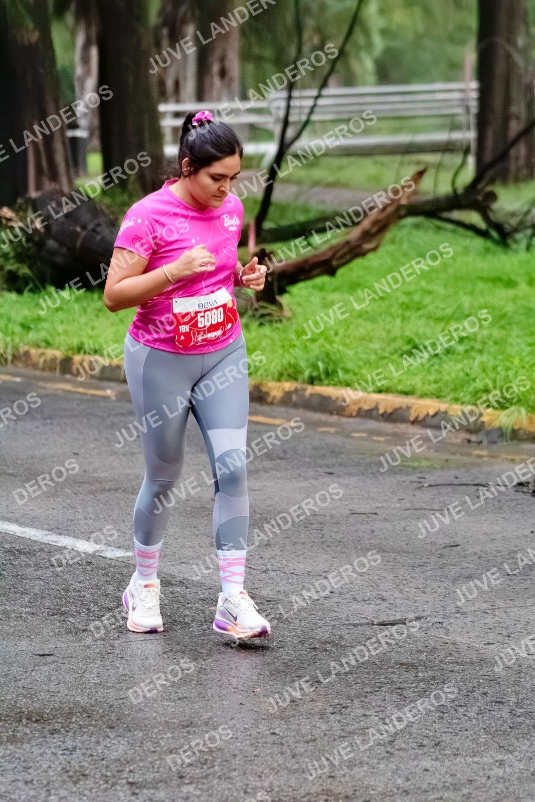 Foto del BARBIE RUN GUADALAJARA en Paseo Andares, Blvd. Puerta de Hierro 4965, Zapopan a las 07:00 · Ruta · dorsal 5080