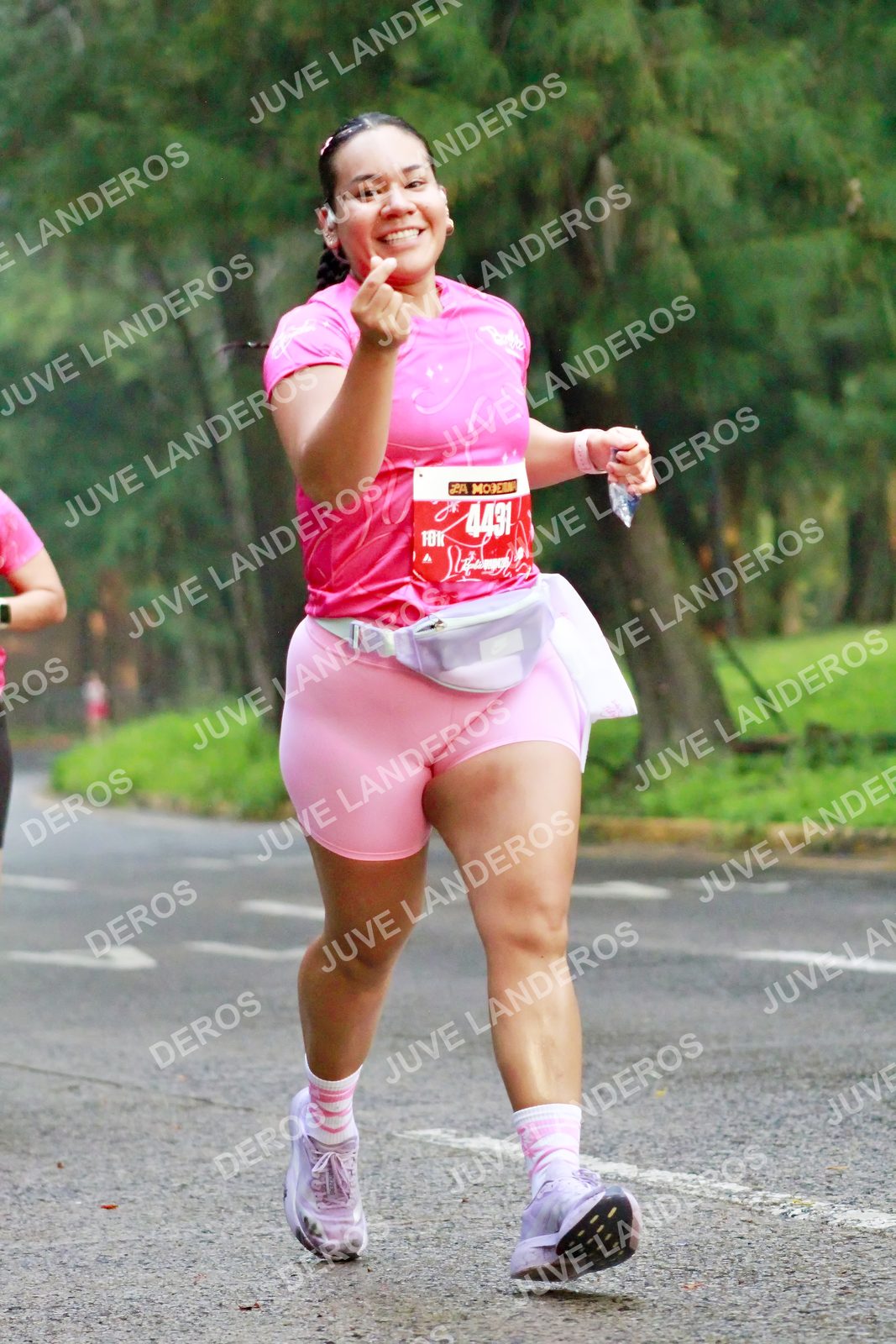 Foto del BARBIE RUN GUADALAJARA en Paseo Andares, Blvd. Puerta de Hierro 4965, Zapopan a las 07:17 · Ruta