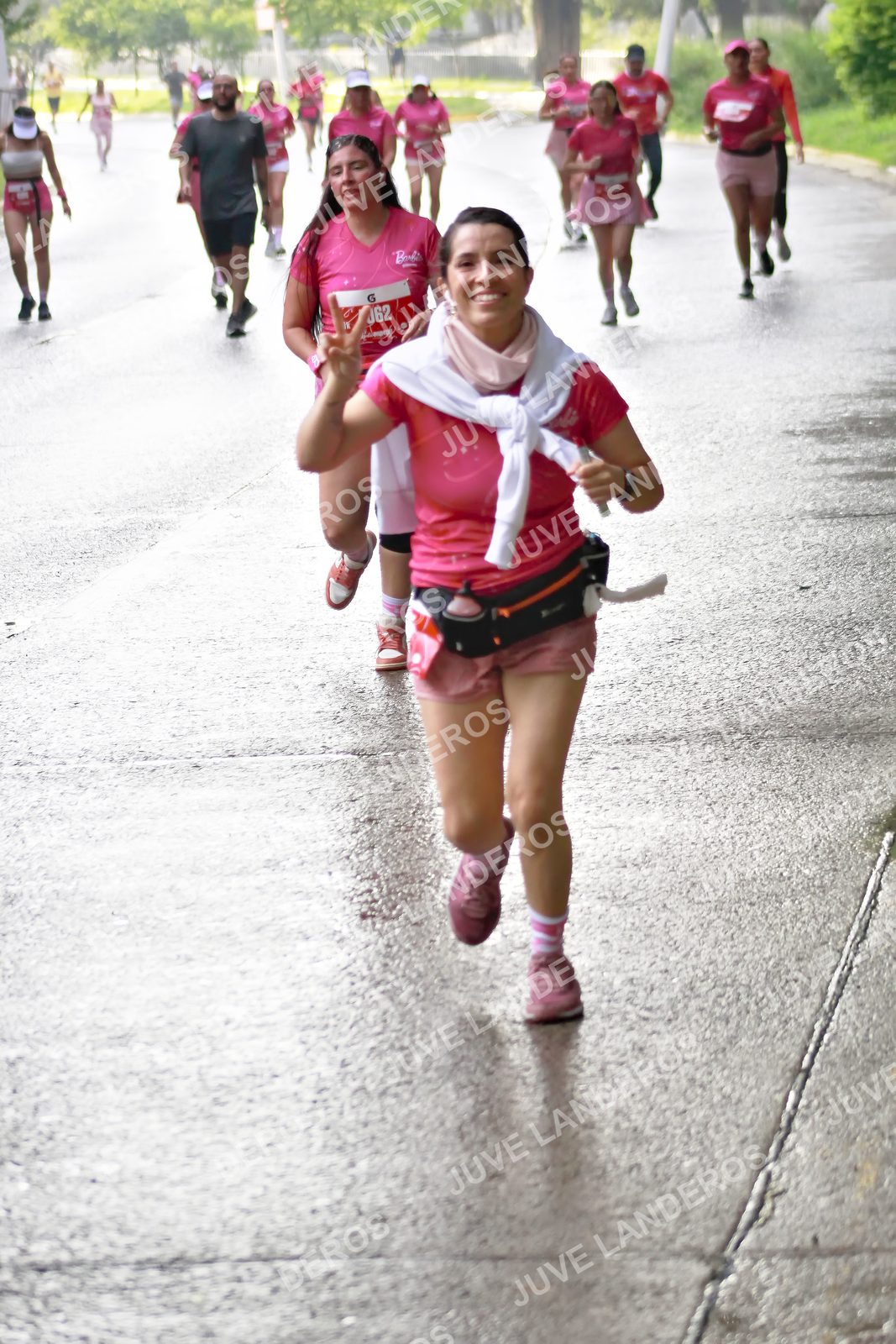 Foto del BARBIE RUN GUADALAJARA en Paseo Andares, Blvd. Puerta de Hierro 4965, Zapopan a las 07:46 · Ruta