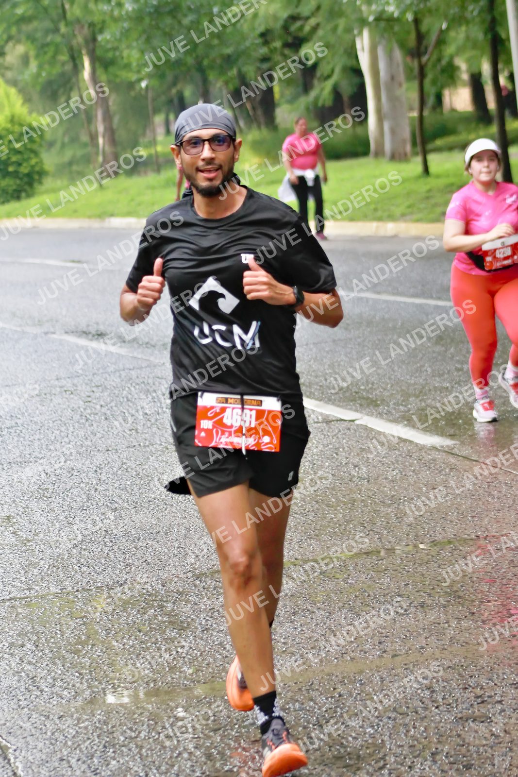 Foto del BARBIE RUN GUADALAJARA en Paseo Andares, Blvd. Puerta de Hierro 4965, Zapopan a las 07:49 · Ruta · dorsal 4691, 4238