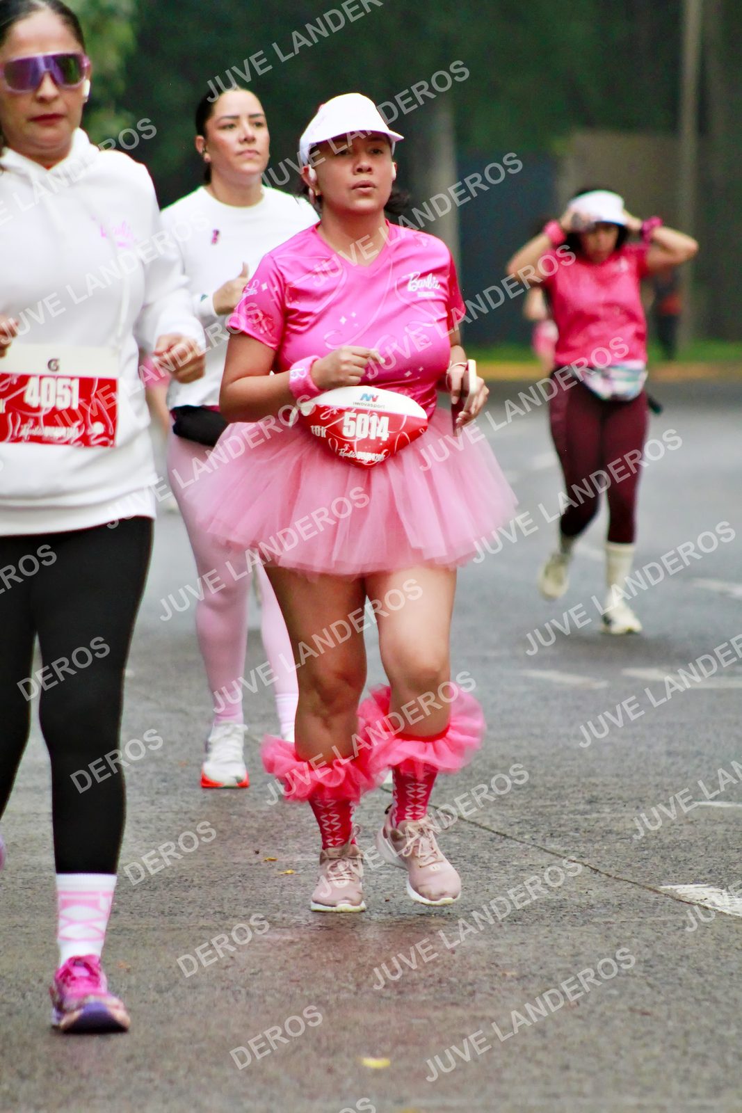 Foto del BARBIE RUN GUADALAJARA en Paseo Andares, Blvd. Puerta de Hierro 4965, Zapopan a las 07:09 · Ruta