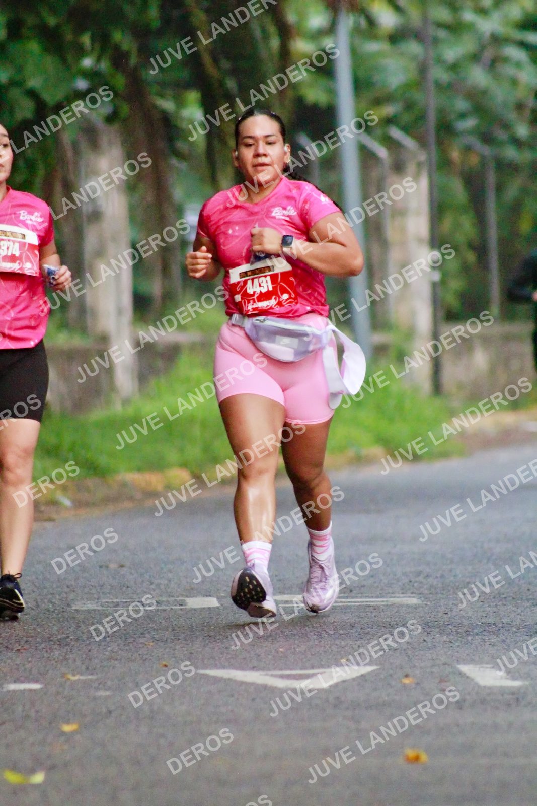 Foto del BARBIE RUN GUADALAJARA en Paseo Andares, Blvd. Puerta de Hierro 4965, Zapopan a las 07:17 · Ruta