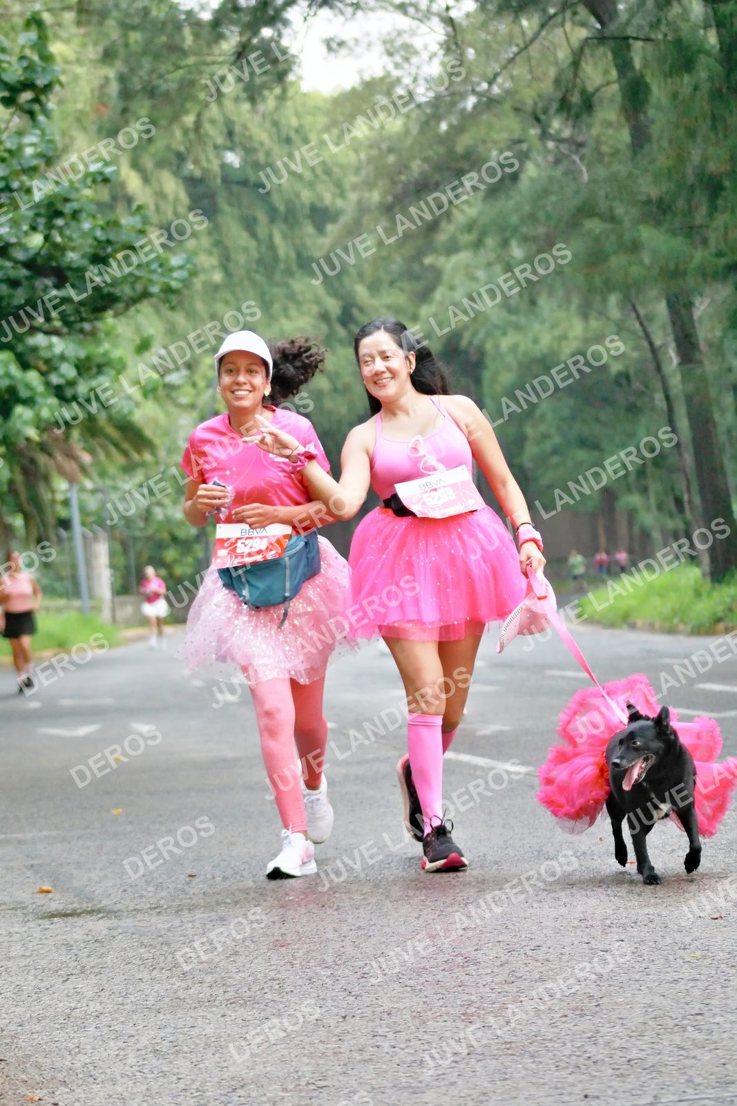 Foto del BARBIE RUN GUADALAJARA en Paseo Andares, Blvd. Puerta de Hierro 4965, Zapopan a las 07:25 · Ruta · dorsal 5294
